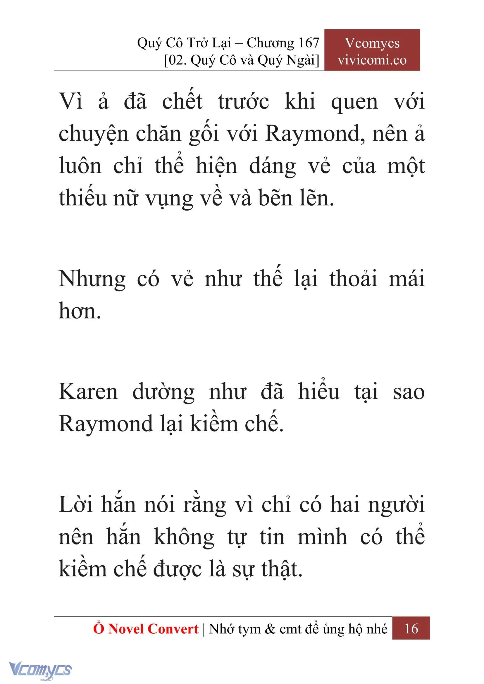 [Novel] Quý Cô Trở Lại Chapter 167 - Trang 19