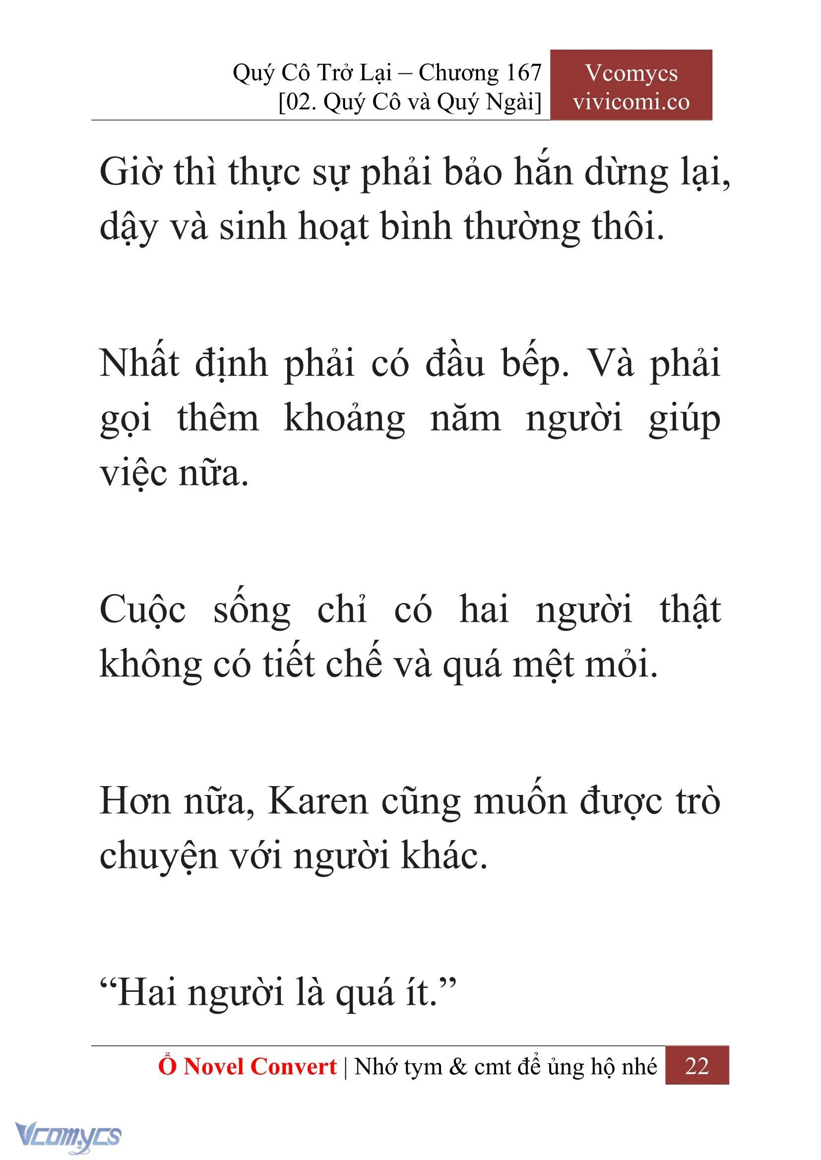 [Novel] Quý Cô Trở Lại Chapter 167 - Trang 25