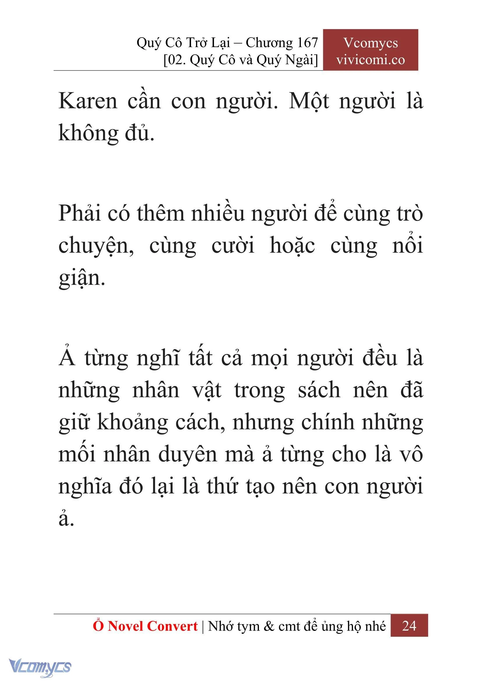 [Novel] Quý Cô Trở Lại Chapter 167 - Trang 27