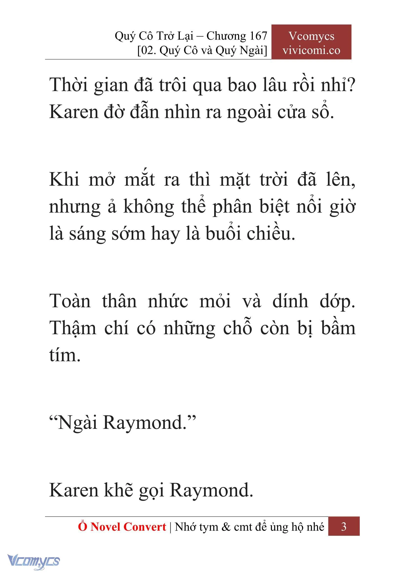 [Novel] Quý Cô Trở Lại Chapter 167 - Trang 6