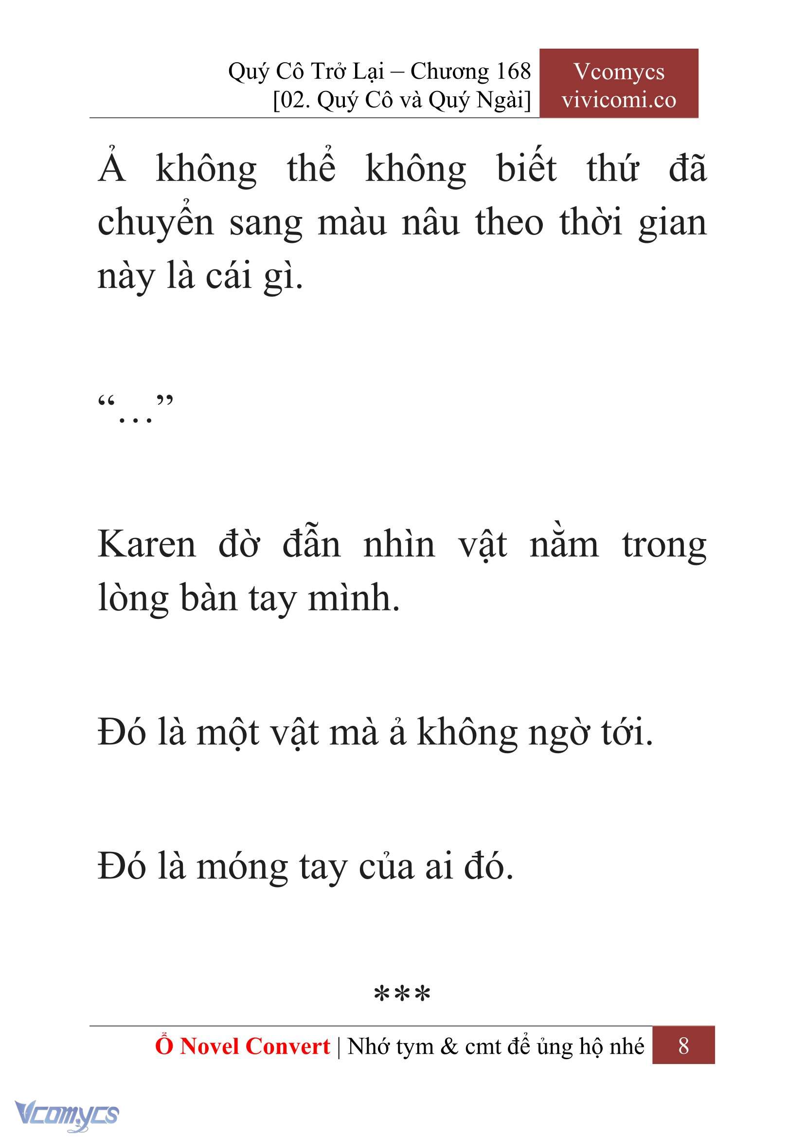 [Novel] Quý Cô Trở Lại Chapter 168 - Trang 11