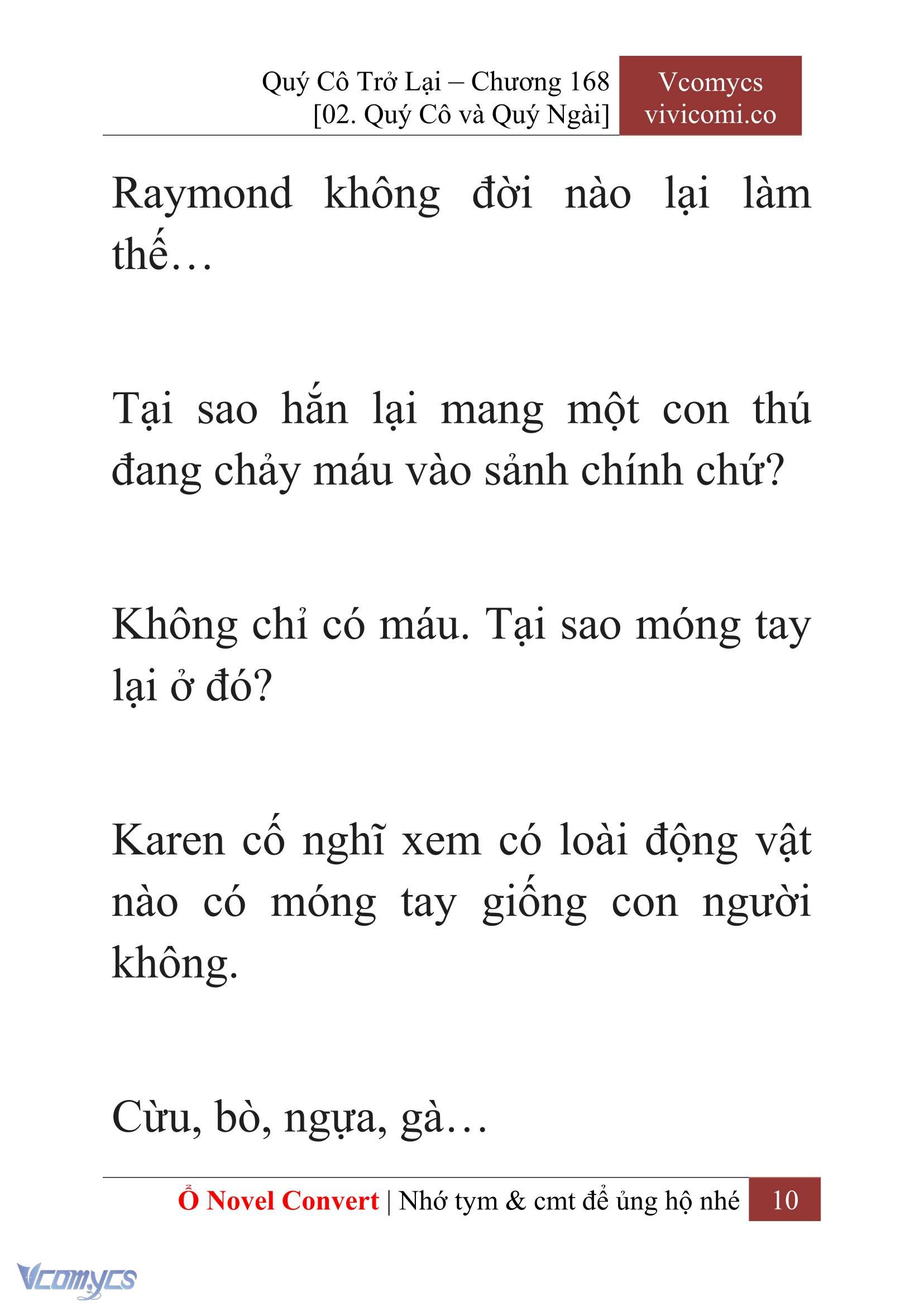 [Novel] Quý Cô Trở Lại Chapter 168 - Trang 13