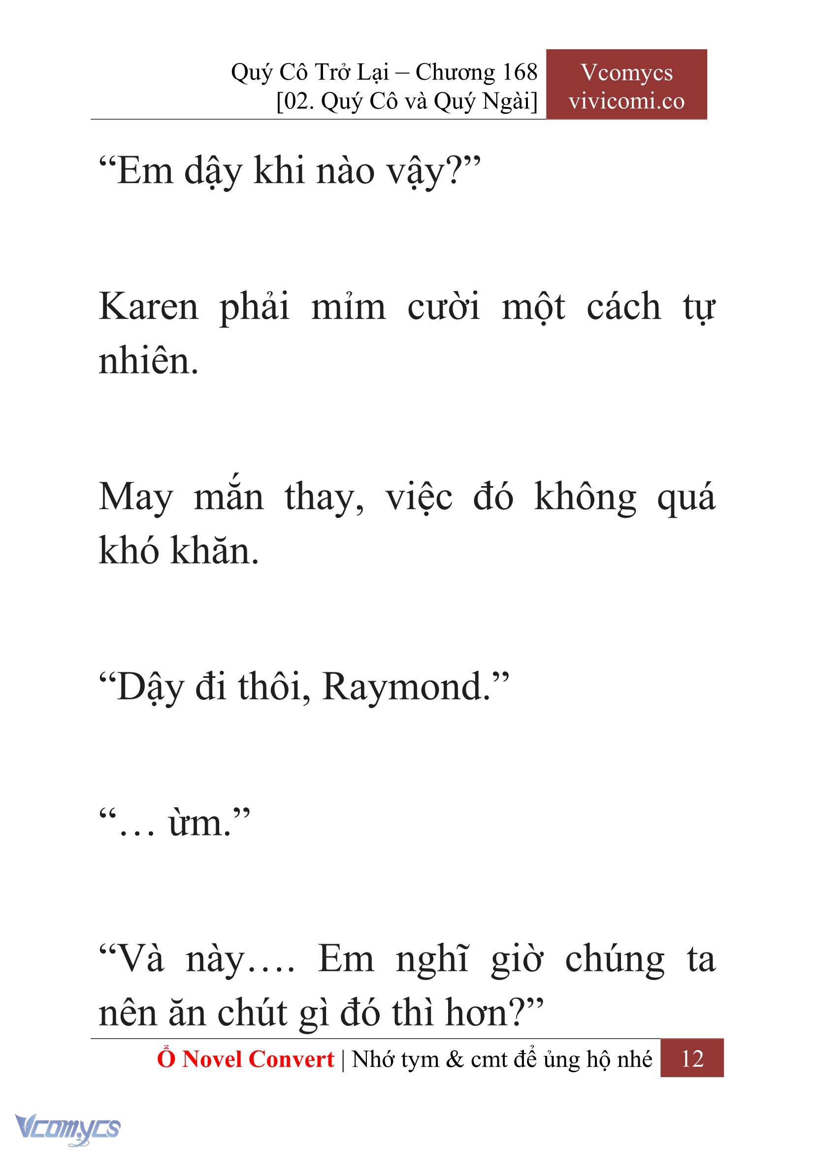 [Novel] Quý Cô Trở Lại Chapter 168 - Trang 15