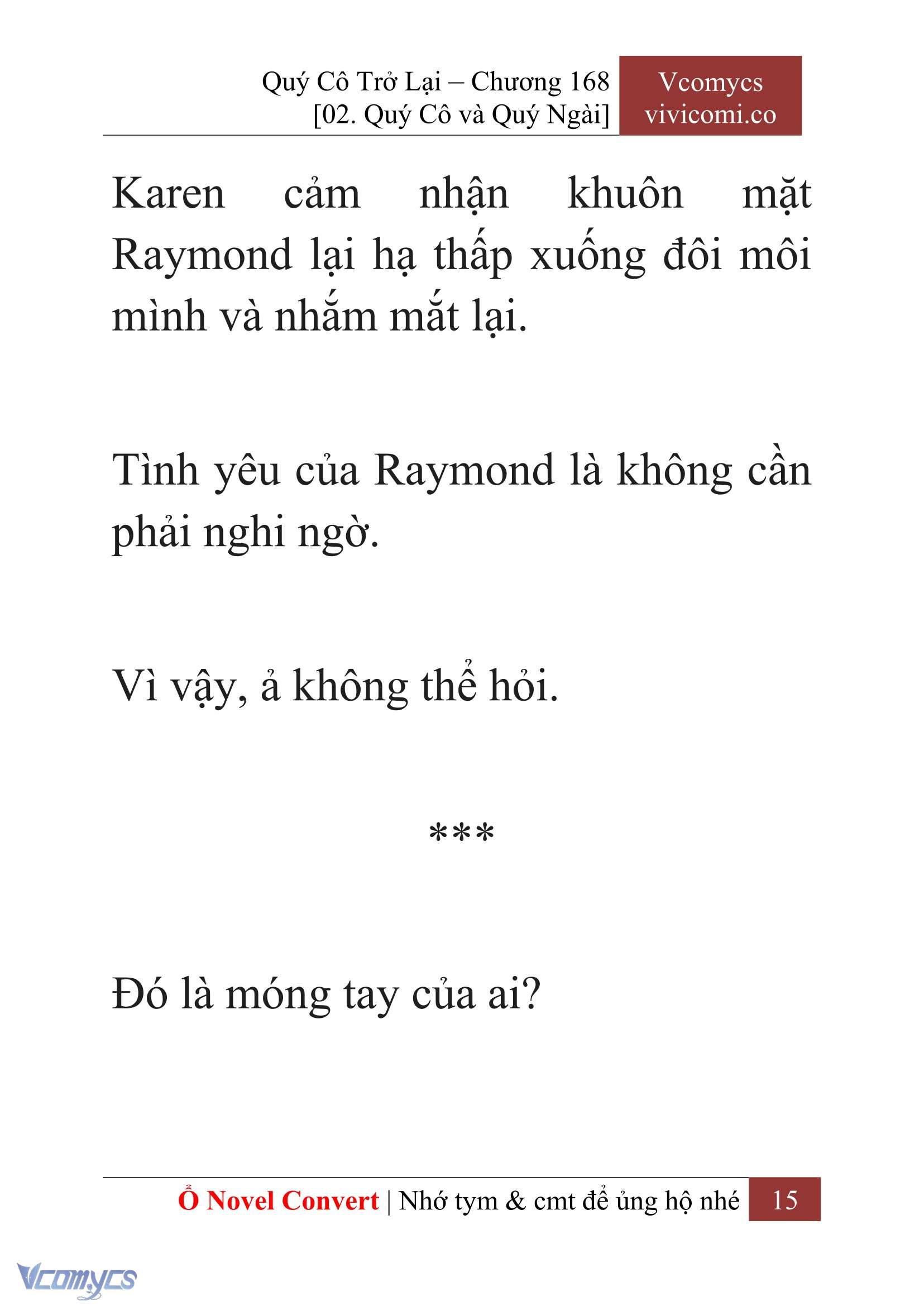 [Novel] Quý Cô Trở Lại Chapter 168 - Trang 18