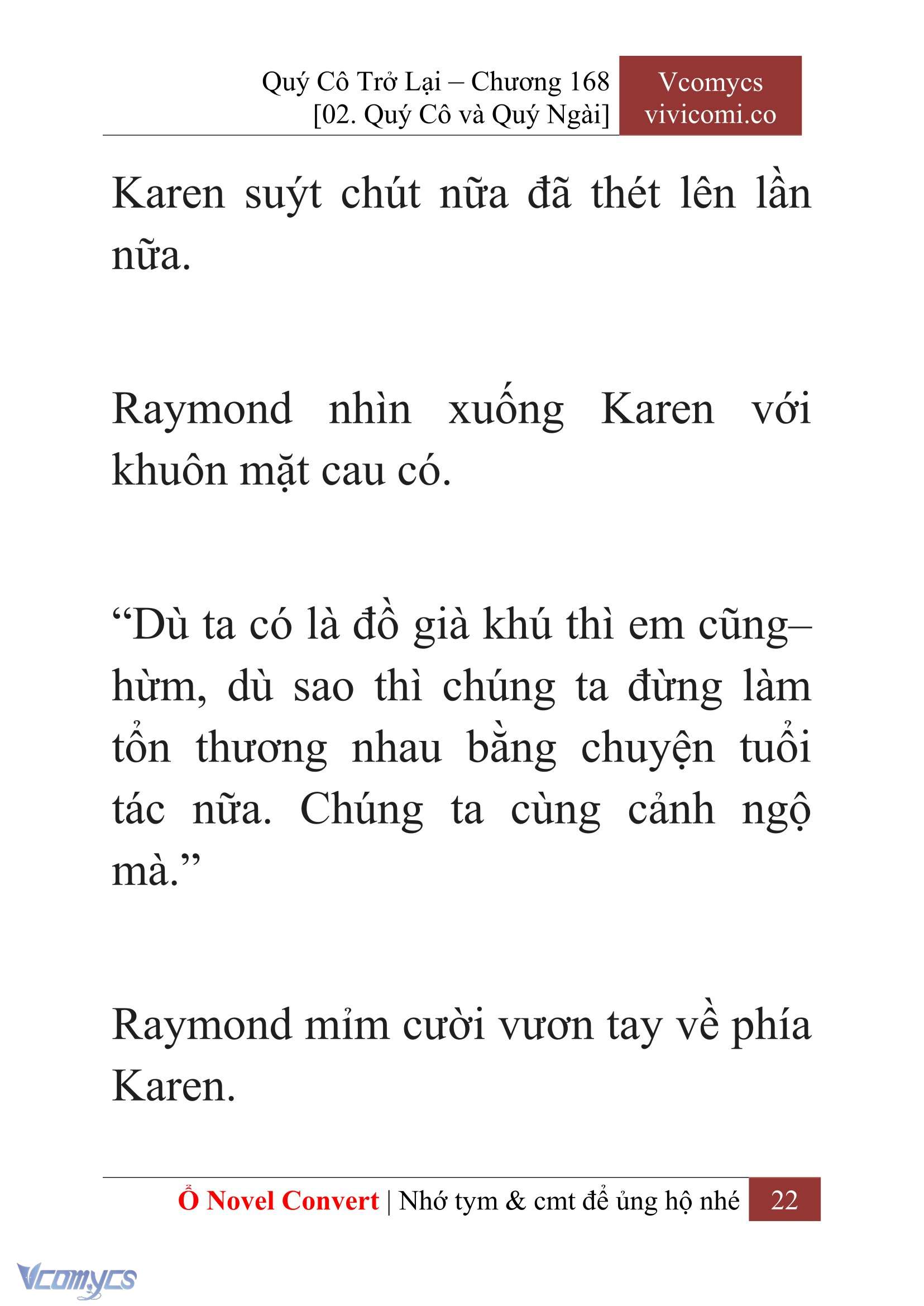 [Novel] Quý Cô Trở Lại Chapter 168 - Trang 25