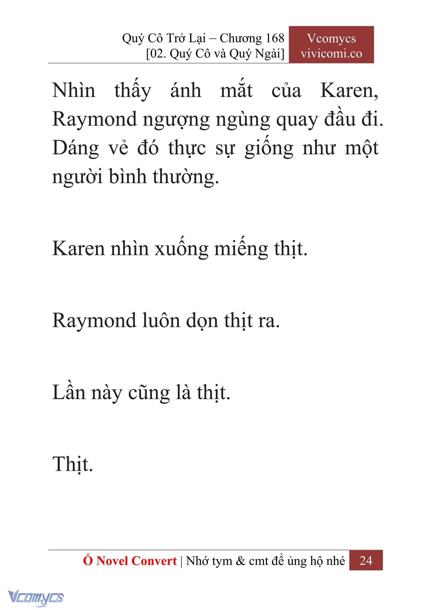[Novel] Quý Cô Trở Lại Chapter 168 - Trang 27