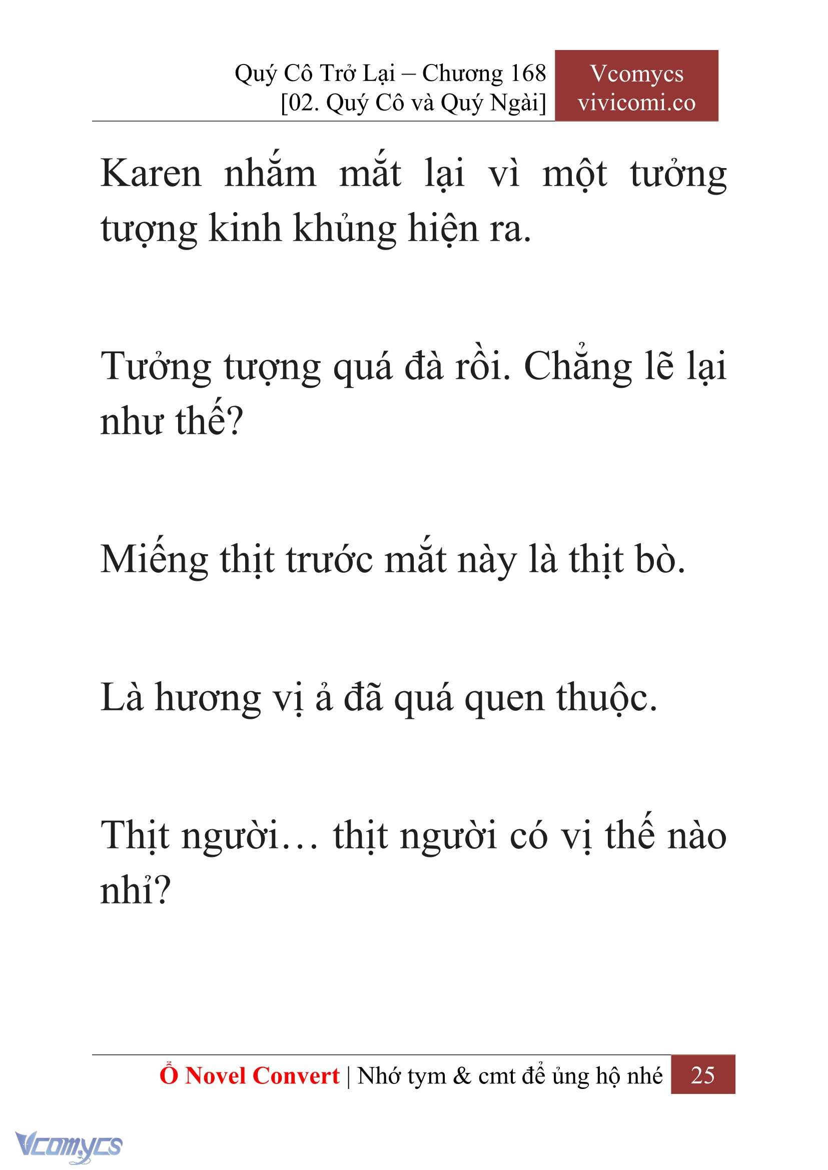 [Novel] Quý Cô Trở Lại Chapter 168 - Trang 28