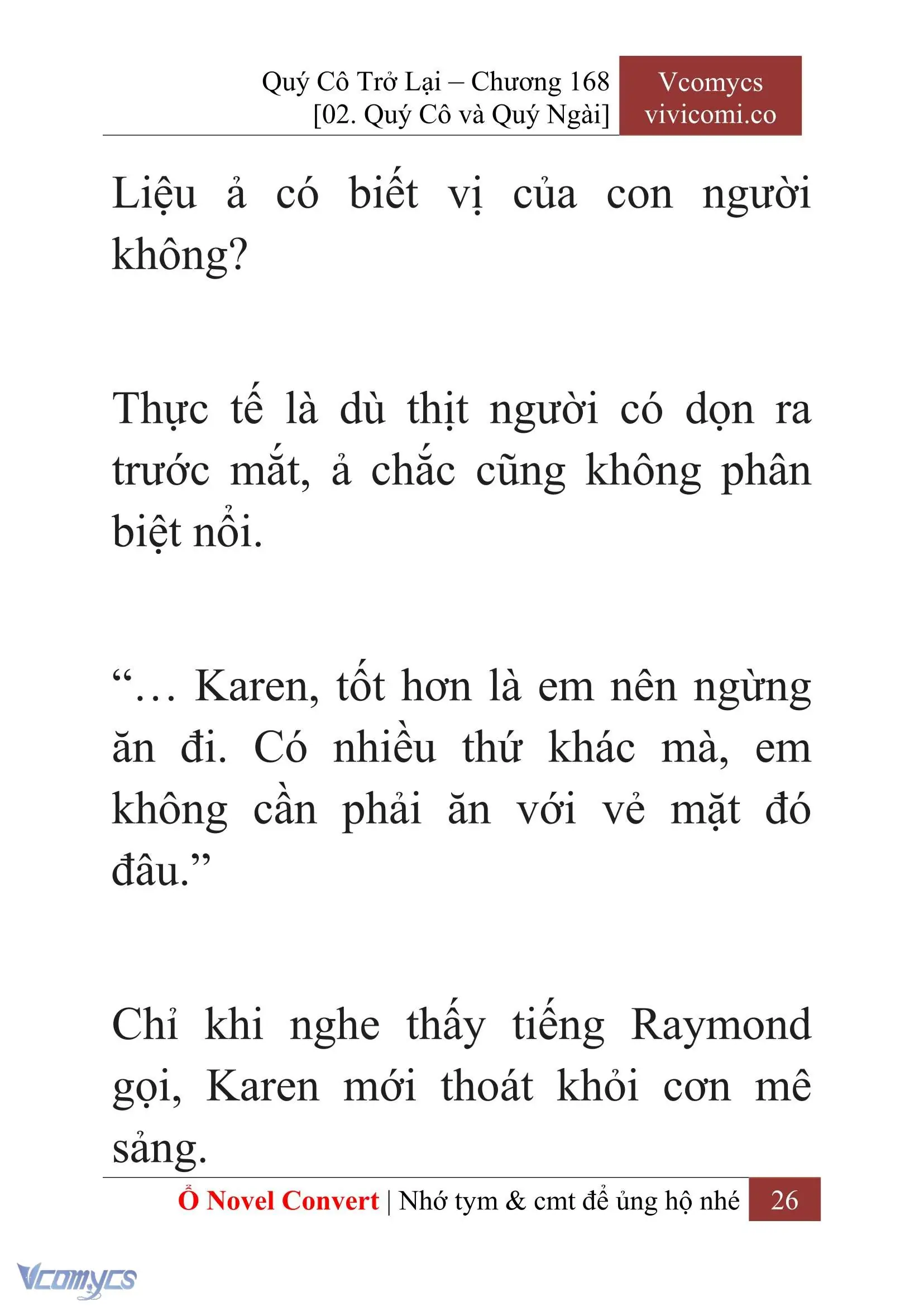 [Novel] Quý Cô Trở Lại Chapter 168 - Trang 29