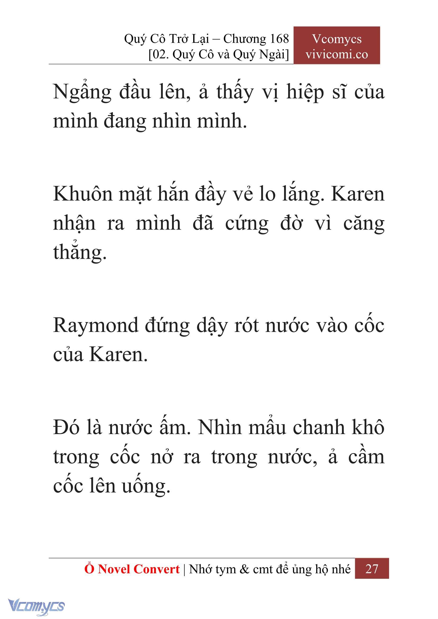 [Novel] Quý Cô Trở Lại Chapter 168 - Trang 30