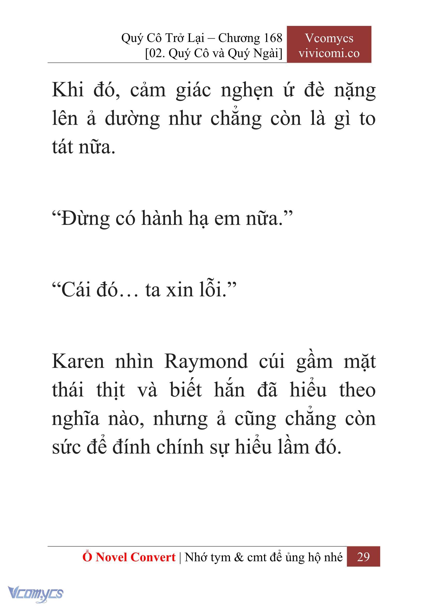 [Novel] Quý Cô Trở Lại Chapter 168 - Trang 32