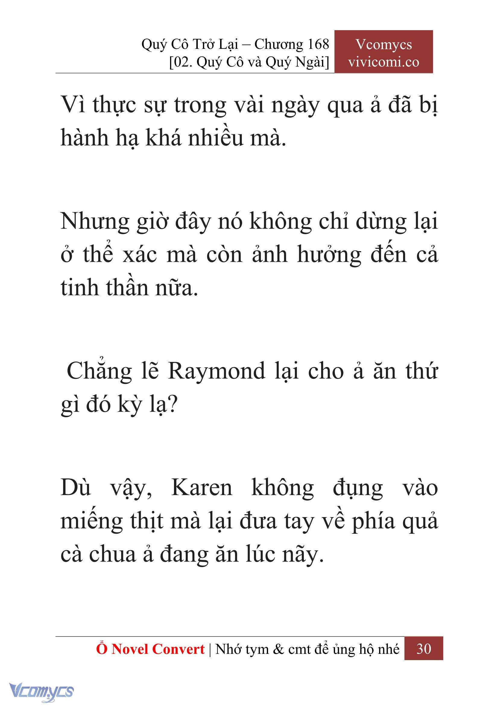 [Novel] Quý Cô Trở Lại Chapter 168 - Trang 33