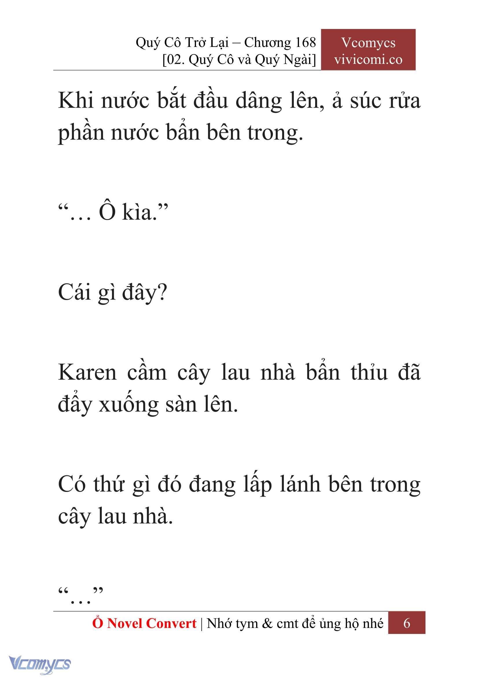 [Novel] Quý Cô Trở Lại Chapter 168 - Trang 9