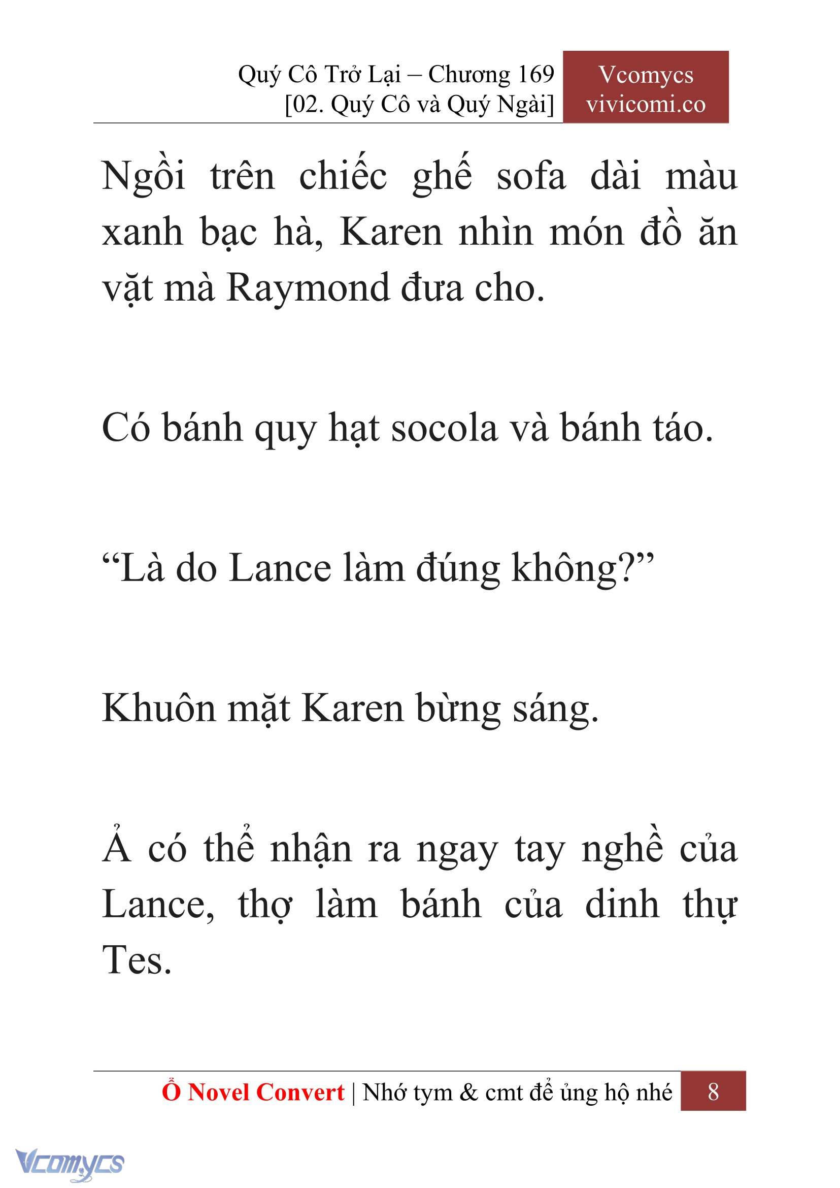 [Novel] Quý Cô Trở Lại Chapter 169 - Trang 11