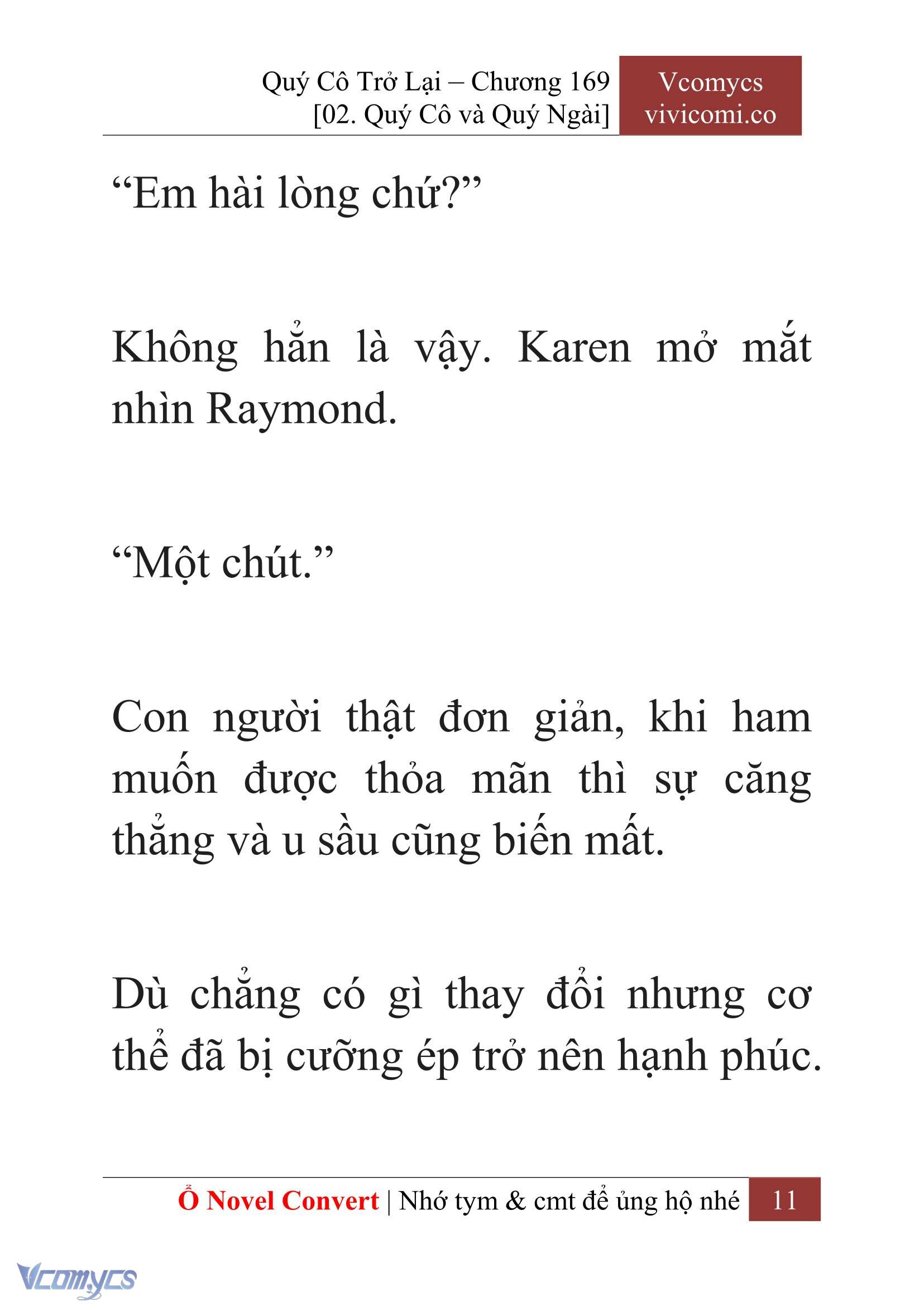 [Novel] Quý Cô Trở Lại Chapter 169 - Trang 14