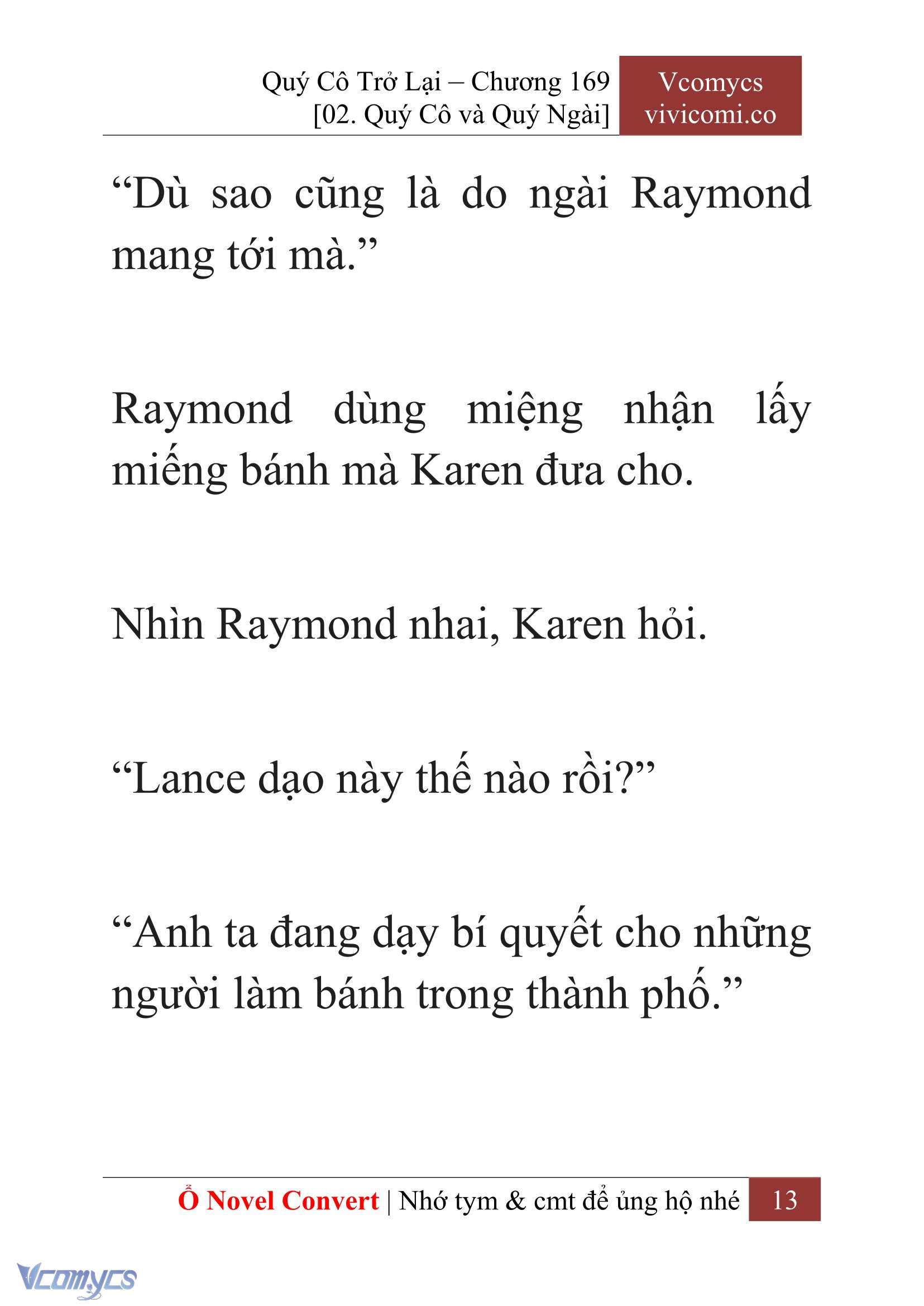 [Novel] Quý Cô Trở Lại Chapter 169 - Trang 16