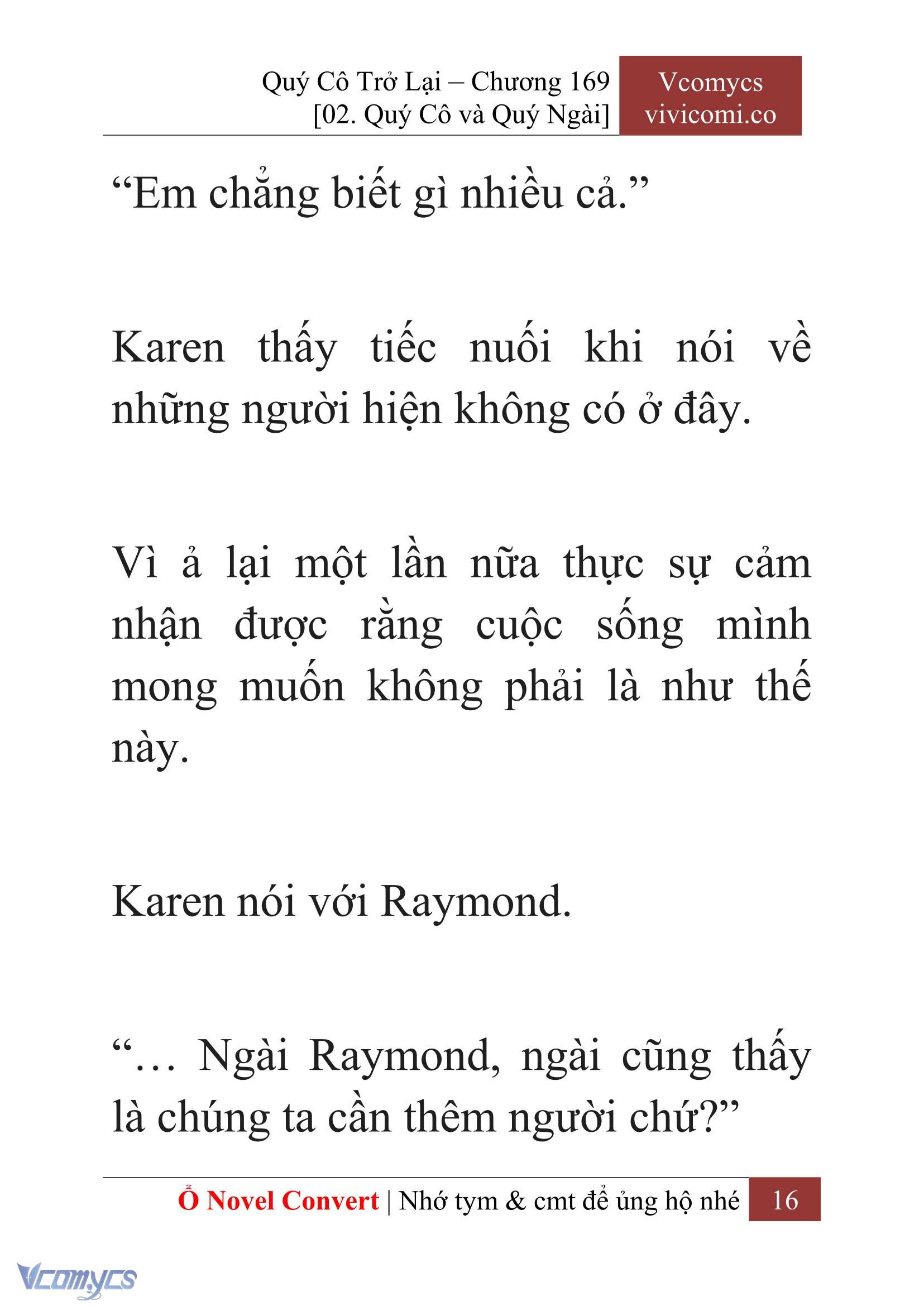 [Novel] Quý Cô Trở Lại Chapter 169 - Trang 19