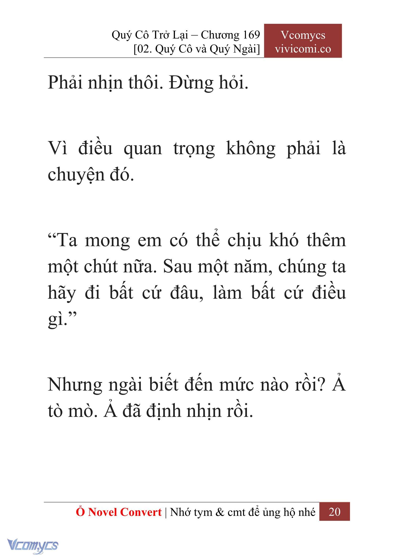 [Novel] Quý Cô Trở Lại Chapter 169 - Trang 23