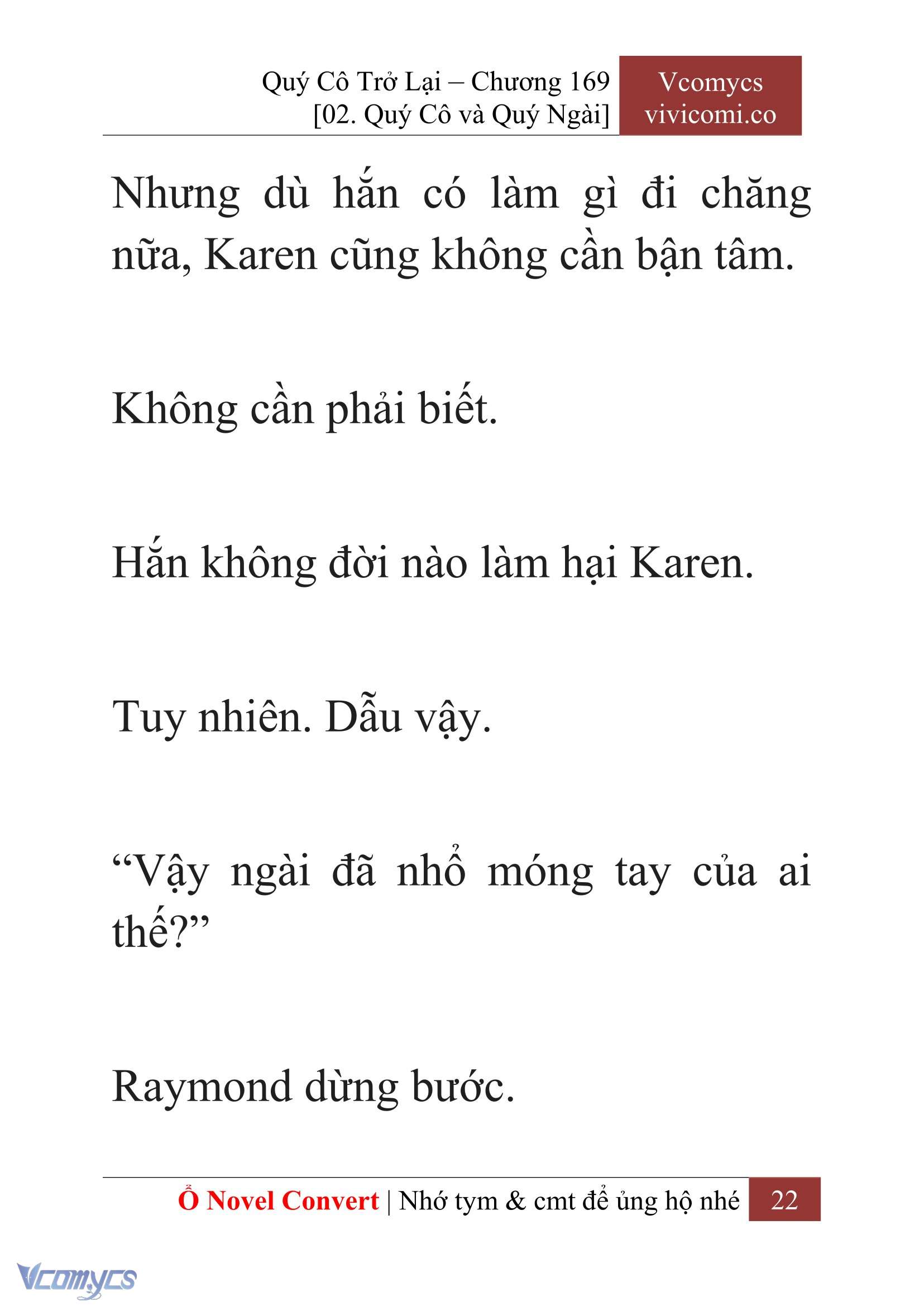 [Novel] Quý Cô Trở Lại Chapter 169 - Trang 25