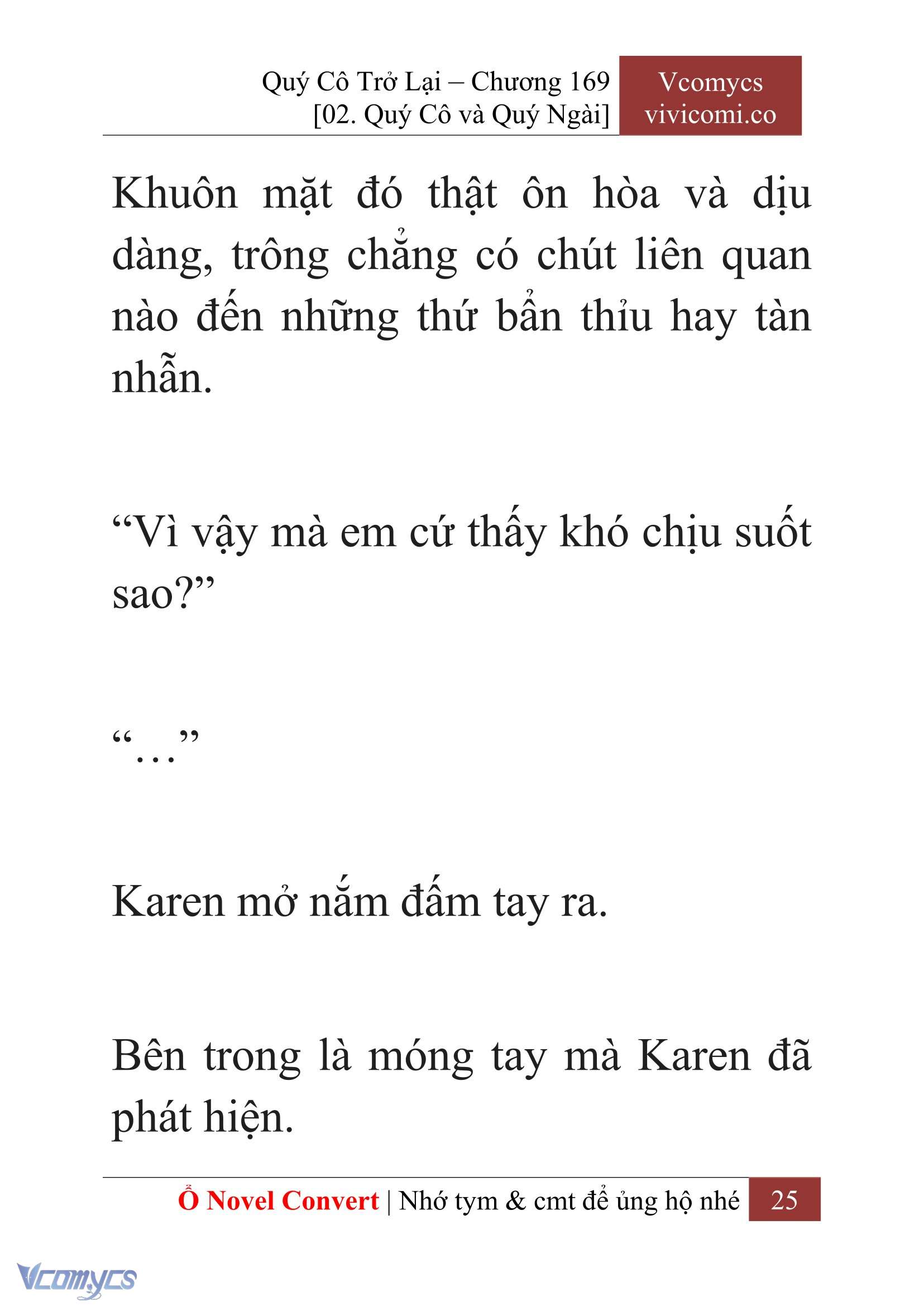 [Novel] Quý Cô Trở Lại Chapter 169 - Trang 28