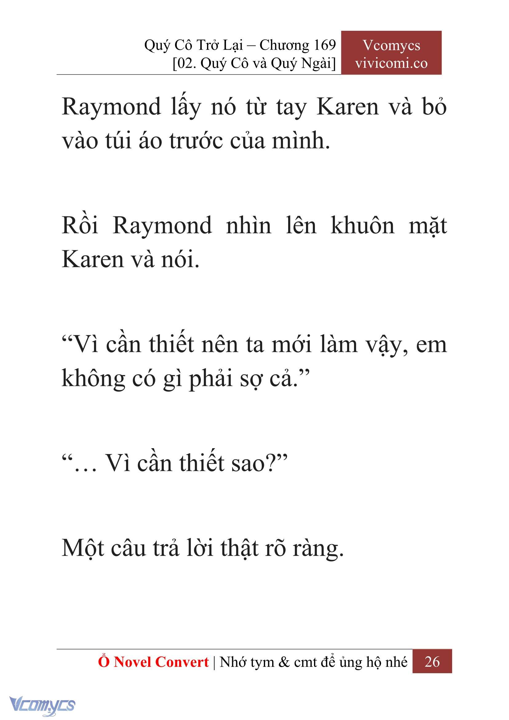 [Novel] Quý Cô Trở Lại Chapter 169 - Trang 29