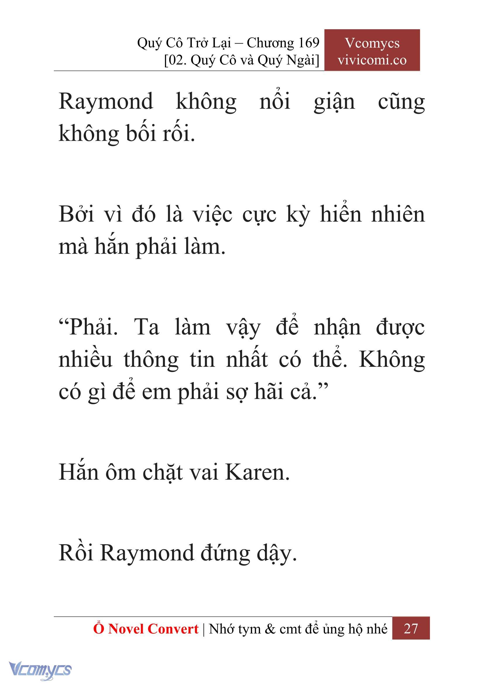[Novel] Quý Cô Trở Lại Chapter 169 - Trang 30