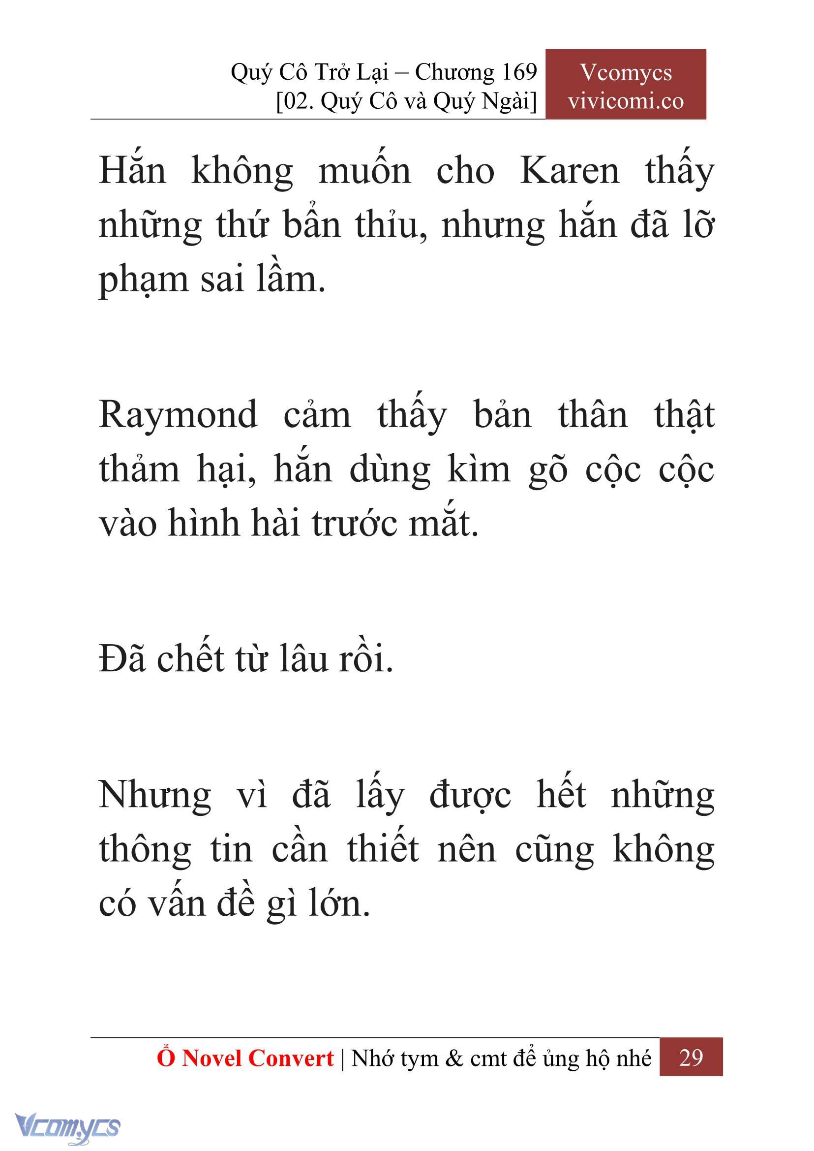[Novel] Quý Cô Trở Lại Chapter 169 - Trang 32