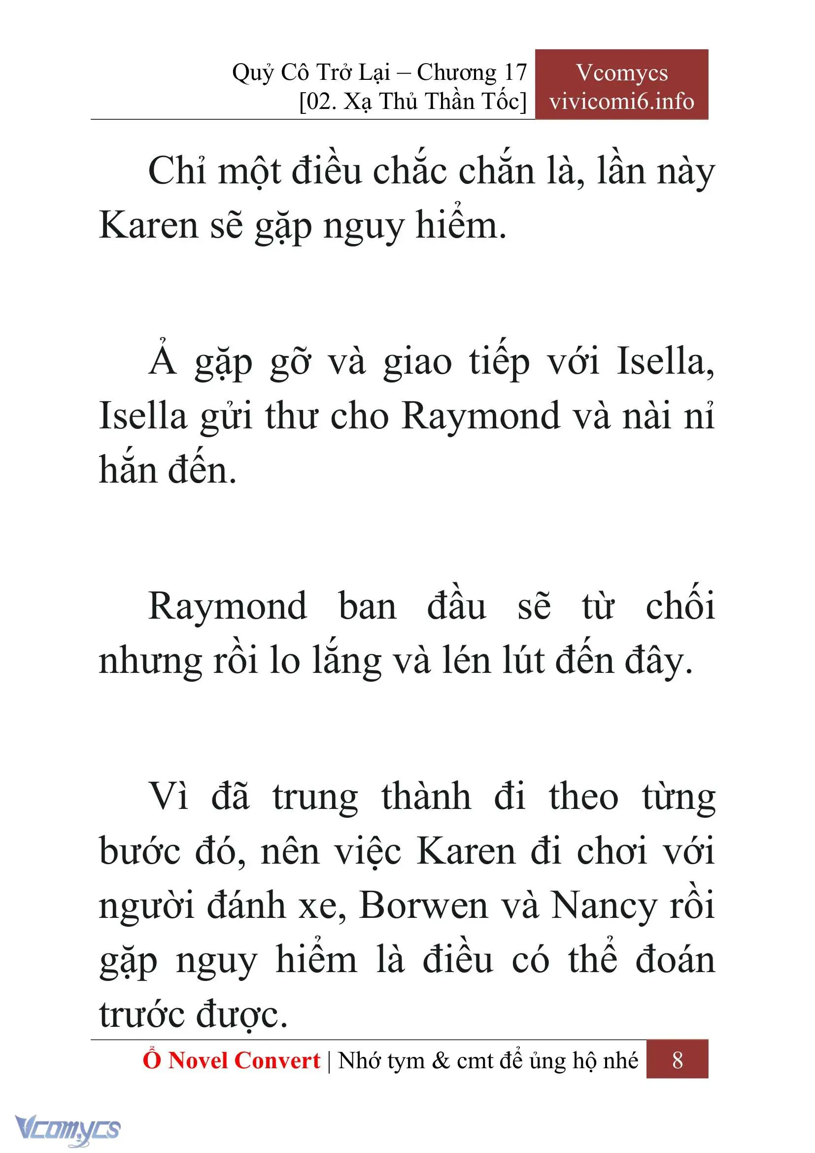 [Novel] Quý Cô Trở Lại Chapter 17 - Trang 11