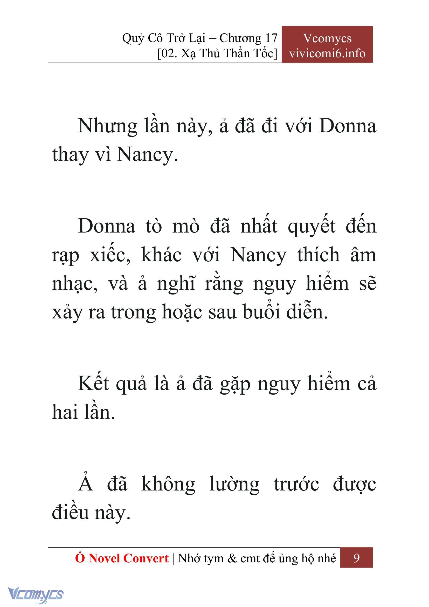 [Novel] Quý Cô Trở Lại Chapter 17 - Trang 12