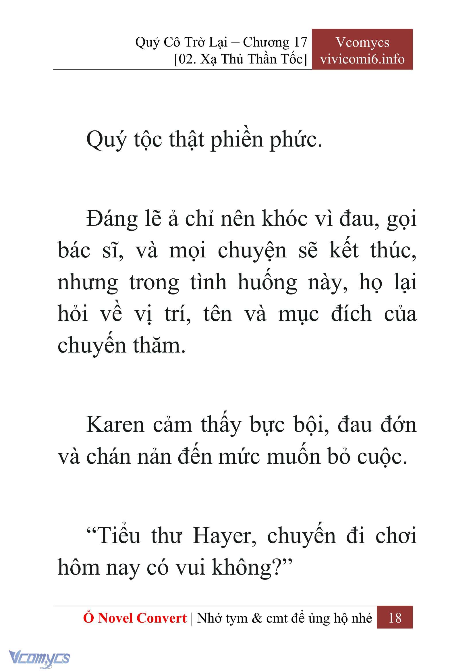 [Novel] Quý Cô Trở Lại Chapter 17 - Trang 21