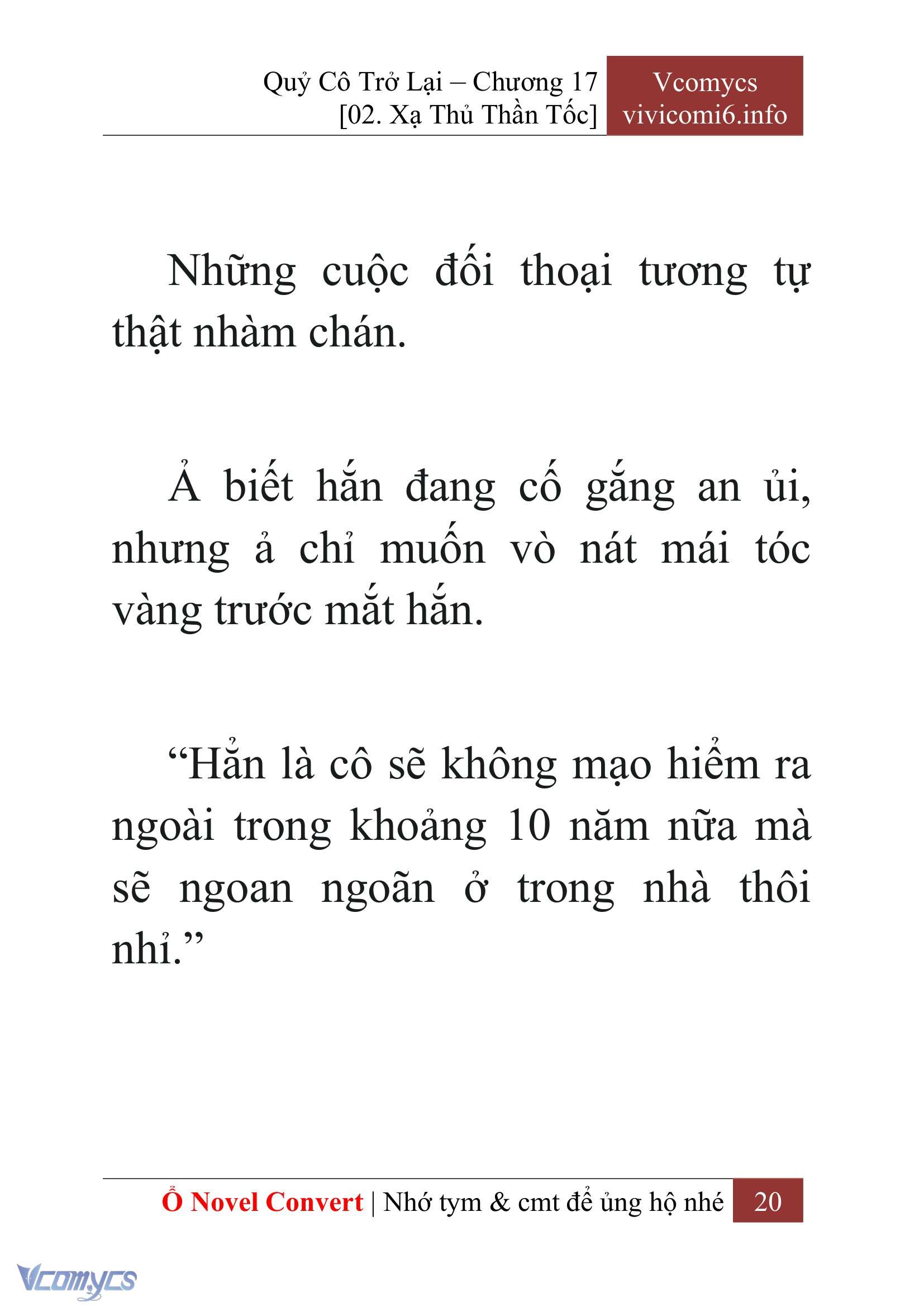 [Novel] Quý Cô Trở Lại Chapter 17 - Trang 23