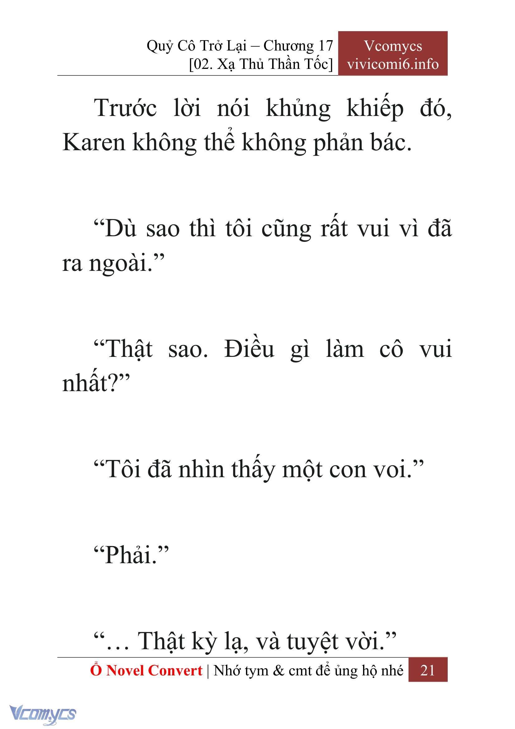 [Novel] Quý Cô Trở Lại Chapter 17 - Trang 24