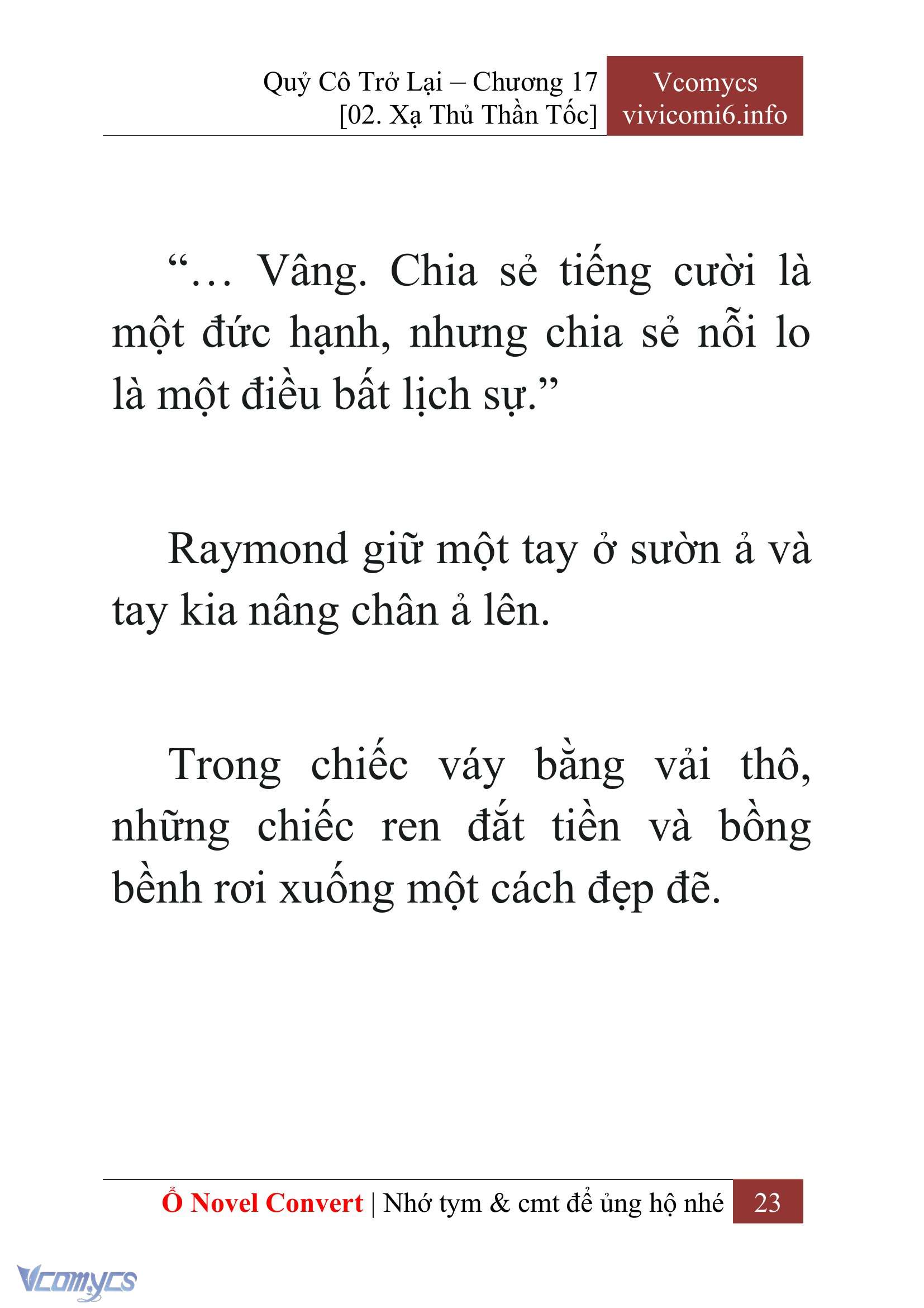 [Novel] Quý Cô Trở Lại Chapter 17 - Trang 26