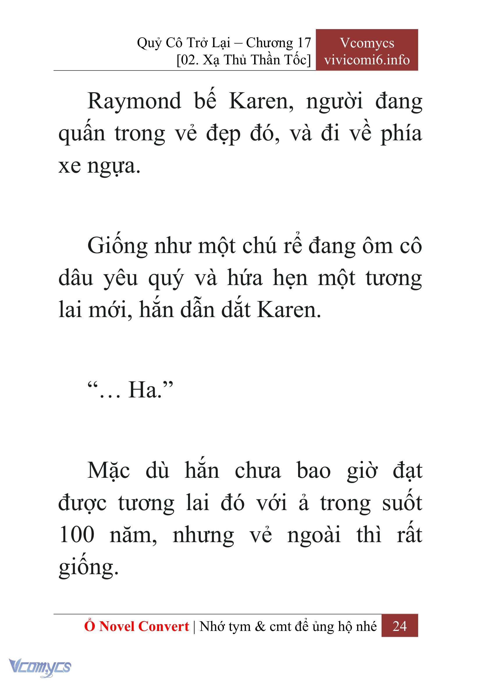 [Novel] Quý Cô Trở Lại Chapter 17 - Trang 27
