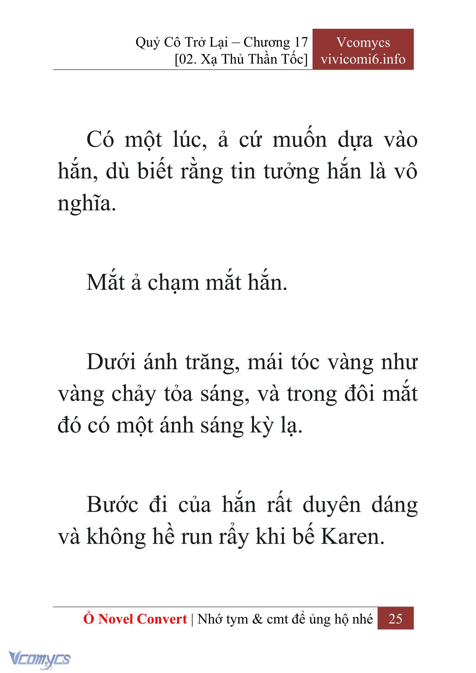 [Novel] Quý Cô Trở Lại Chapter 17 - Trang 28