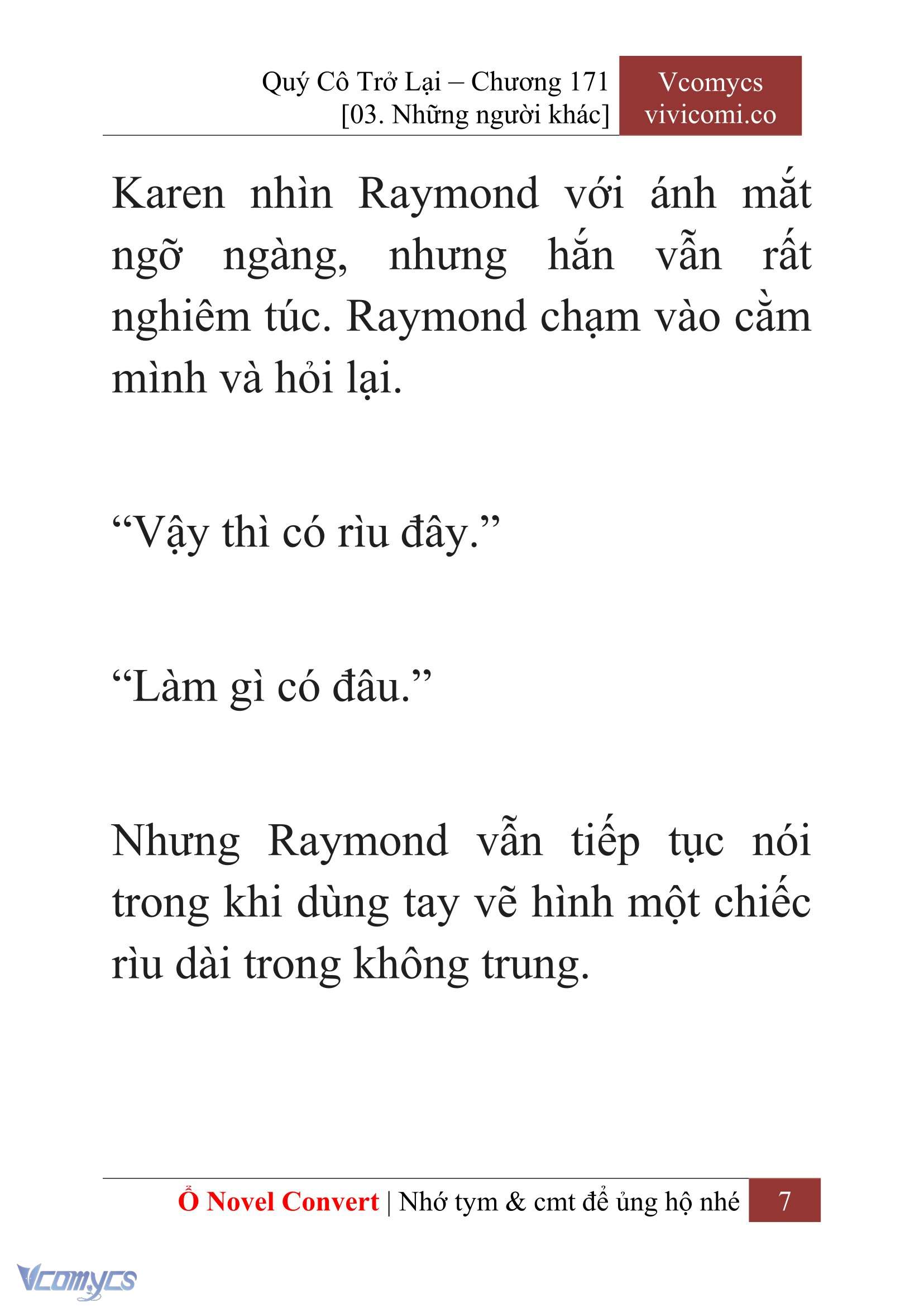 [Novel] Quý Cô Trở Lại Chapter 171 - Trang 9