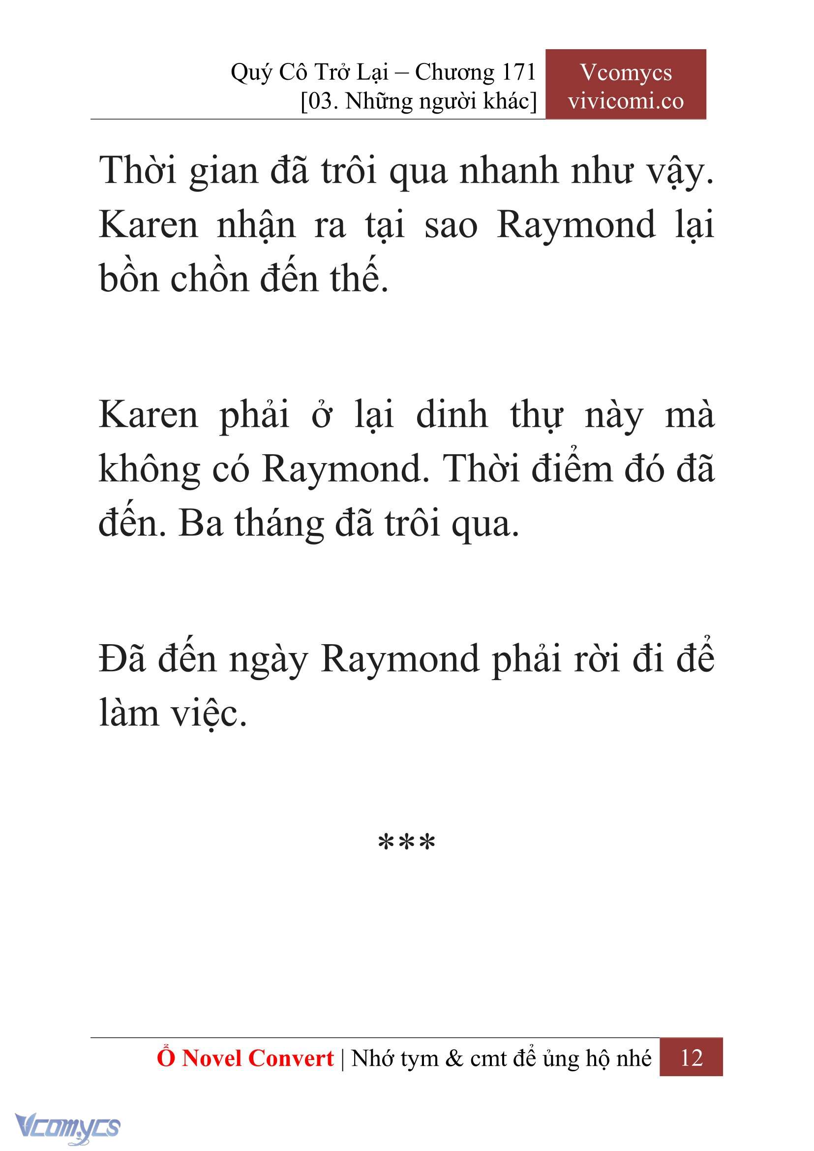 [Novel] Quý Cô Trở Lại Chapter 171 - Trang 14