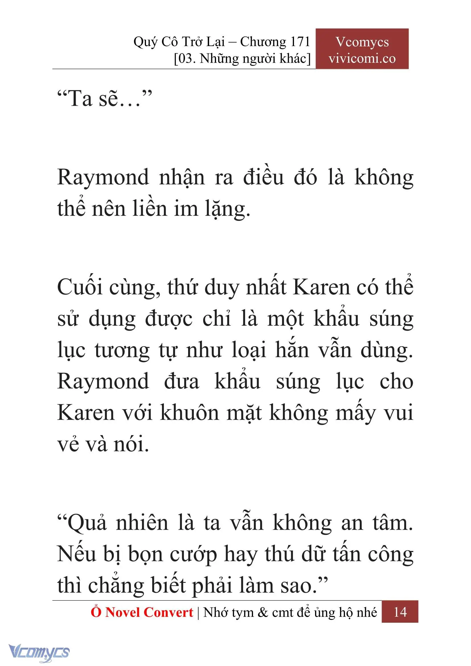 [Novel] Quý Cô Trở Lại Chapter 171 - Trang 16