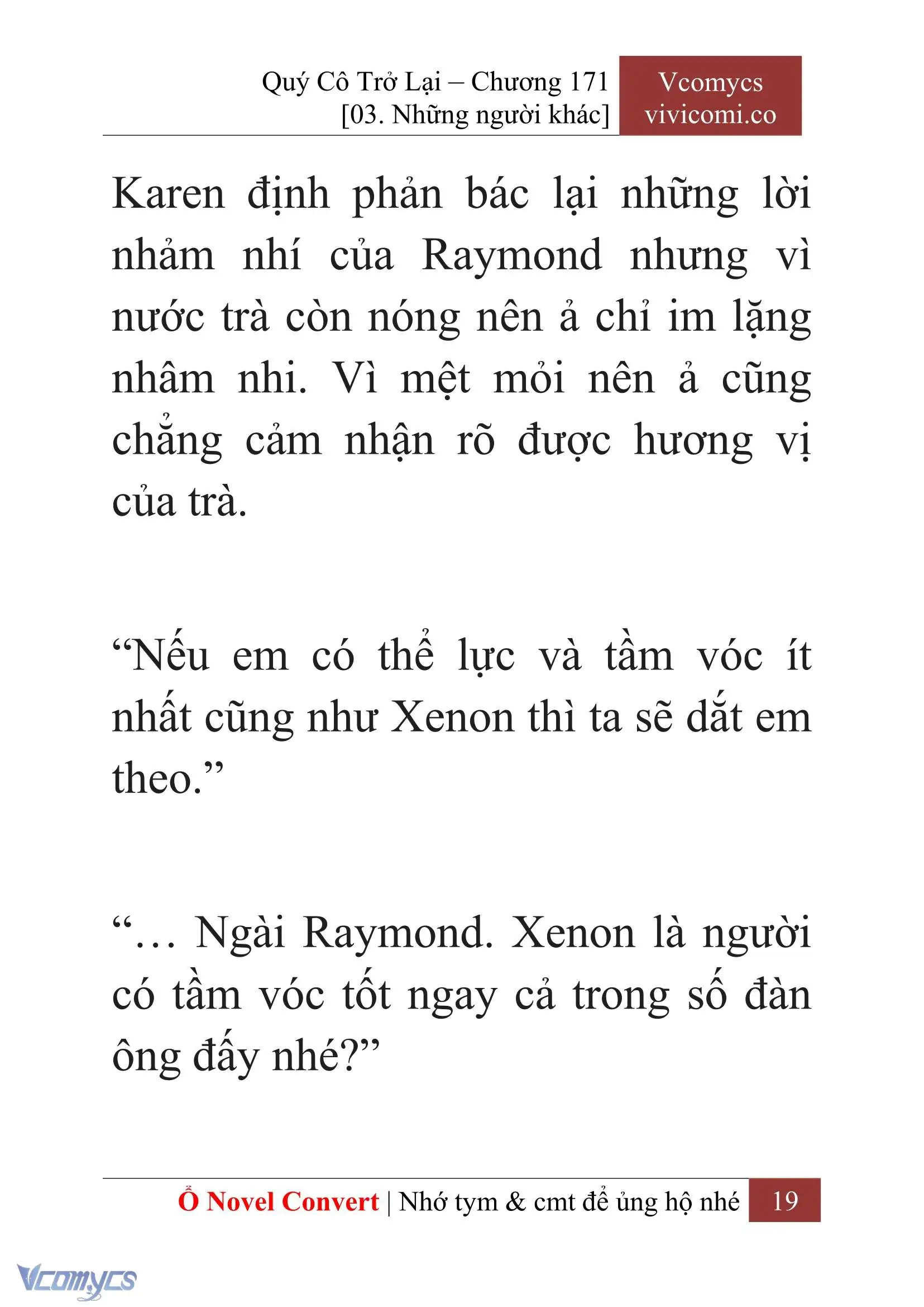 [Novel] Quý Cô Trở Lại Chapter 171 - Trang 21