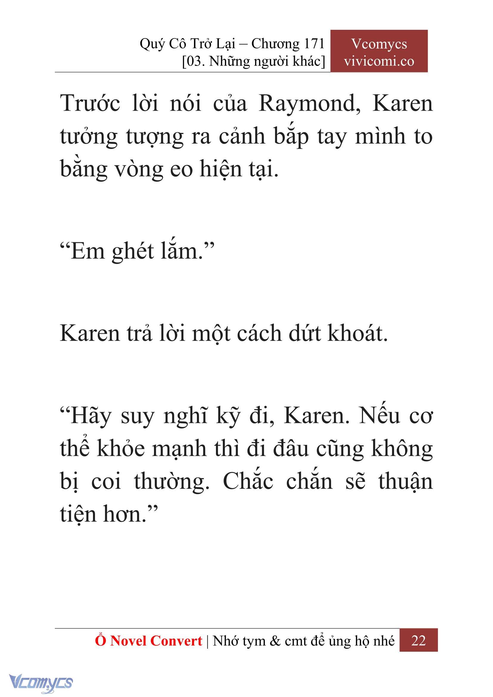 [Novel] Quý Cô Trở Lại Chapter 171 - Trang 24