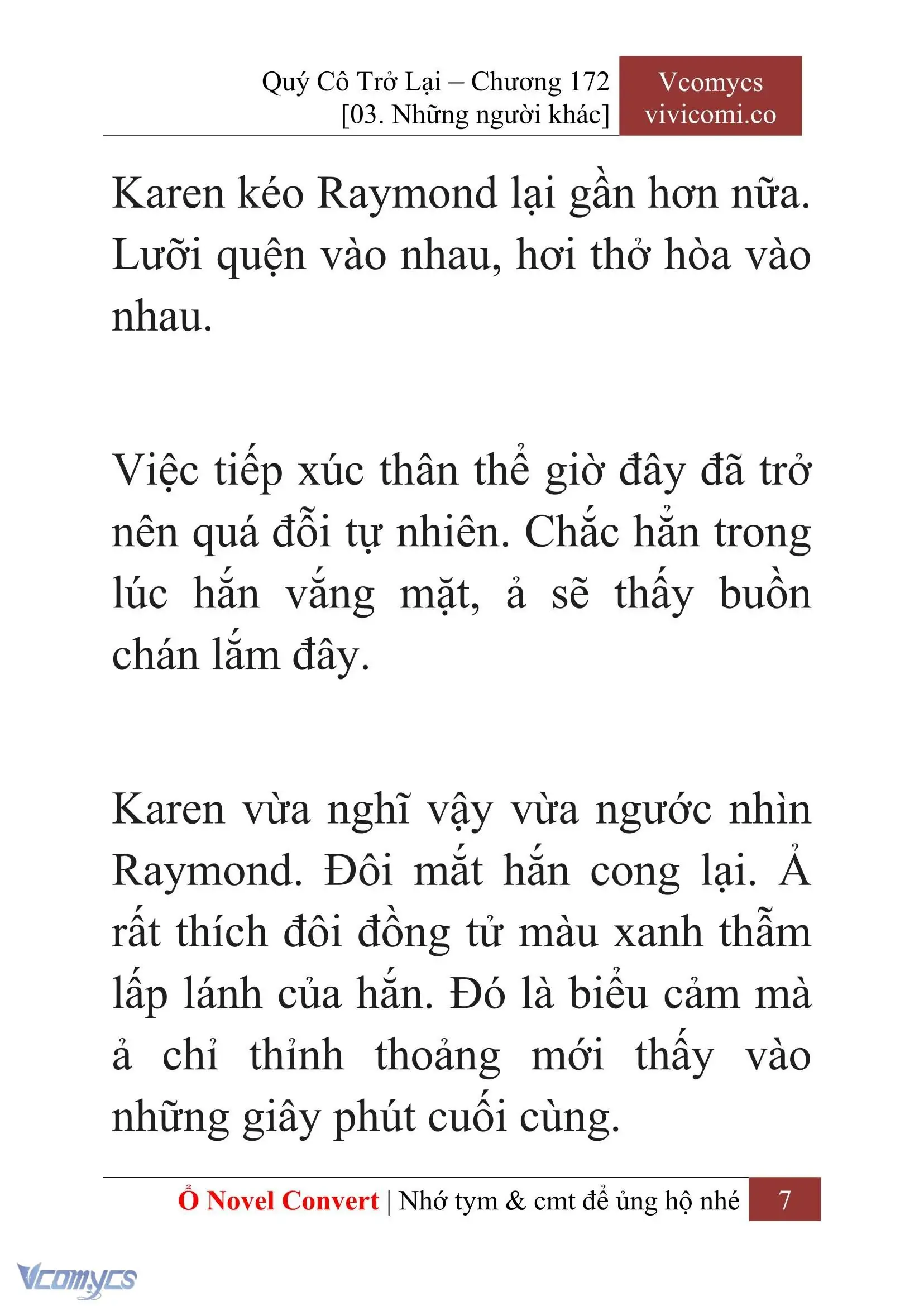 [Novel] Quý Cô Trở Lại Chapter 172 - Trang 10