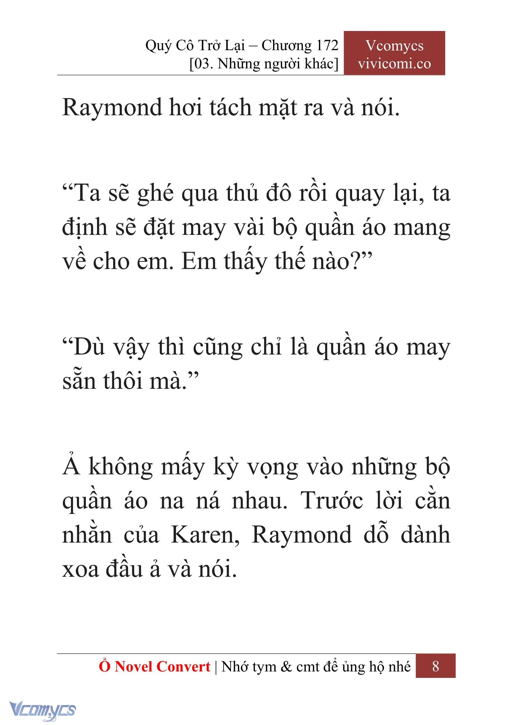 [Novel] Quý Cô Trở Lại Chapter 172 - Trang 11