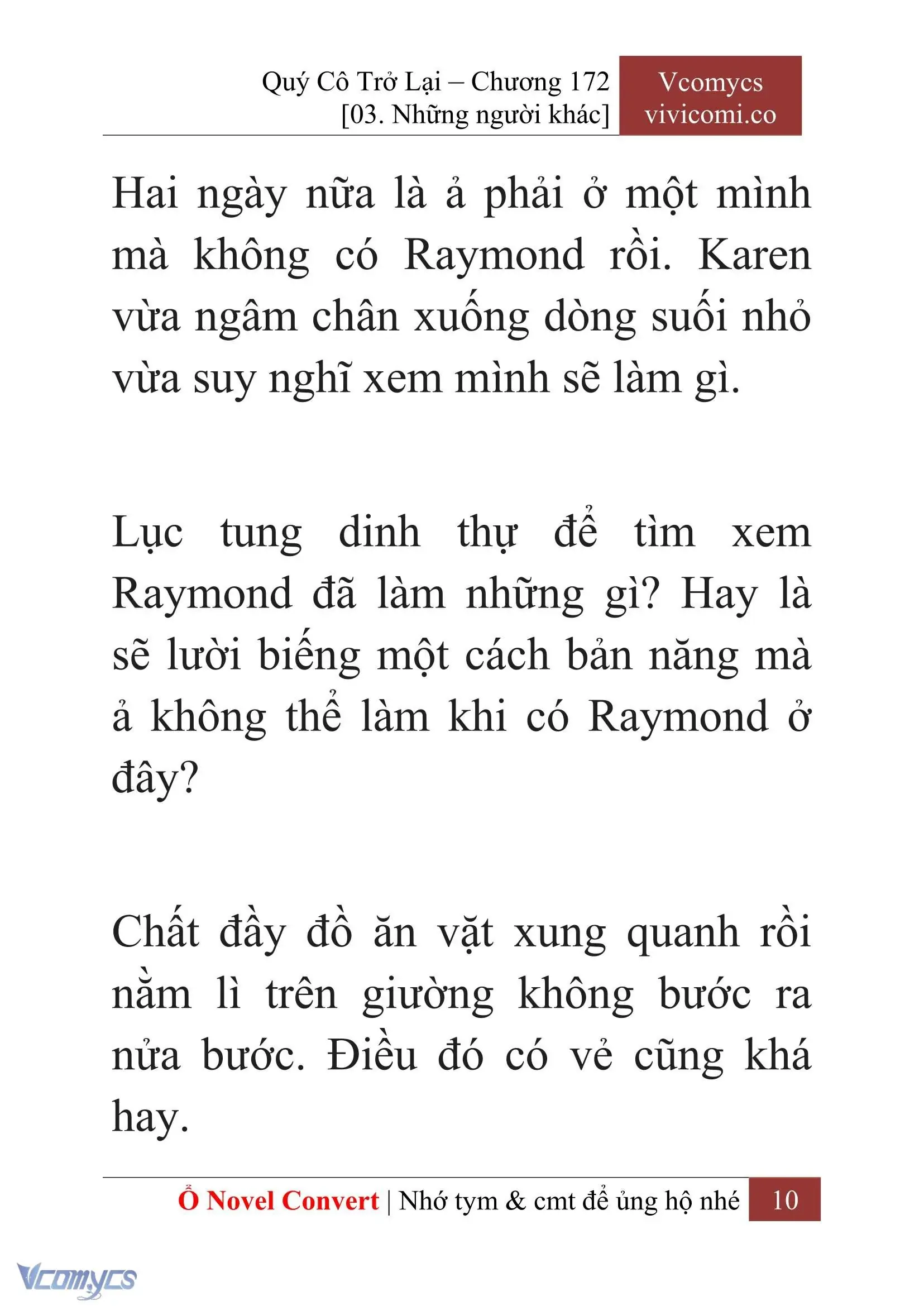 [Novel] Quý Cô Trở Lại Chapter 172 - Trang 13