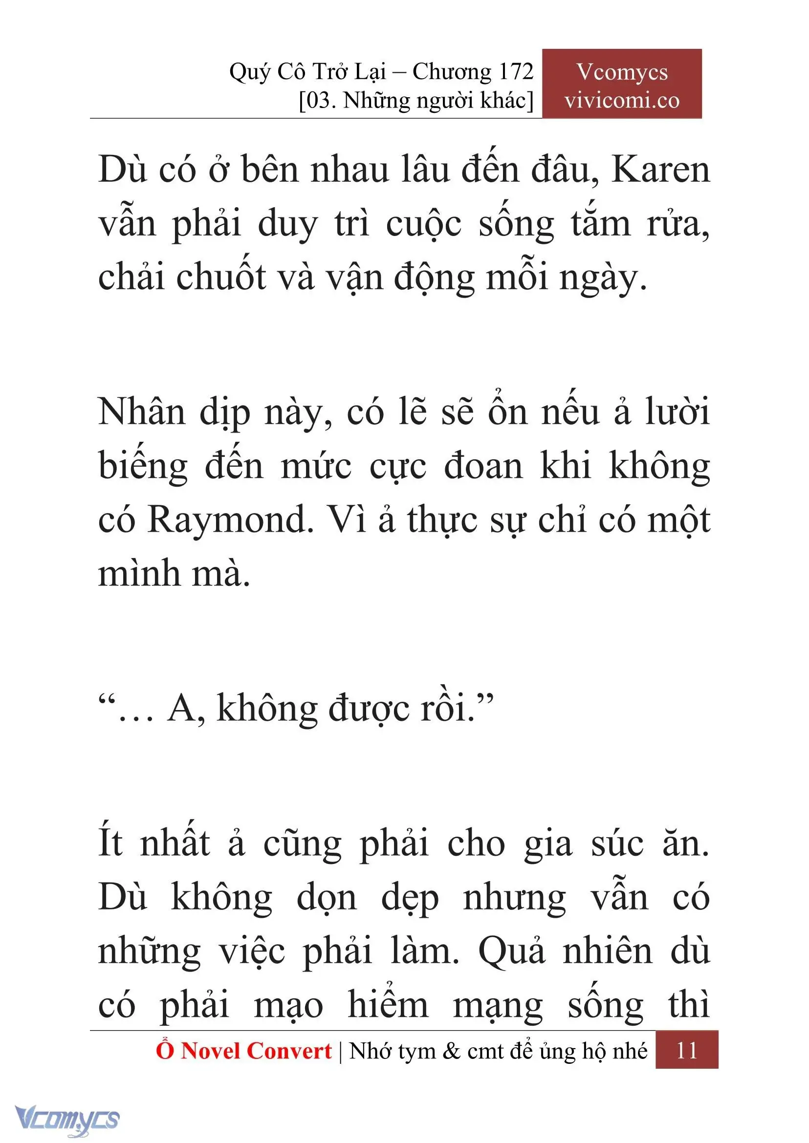 [Novel] Quý Cô Trở Lại Chapter 172 - Trang 14