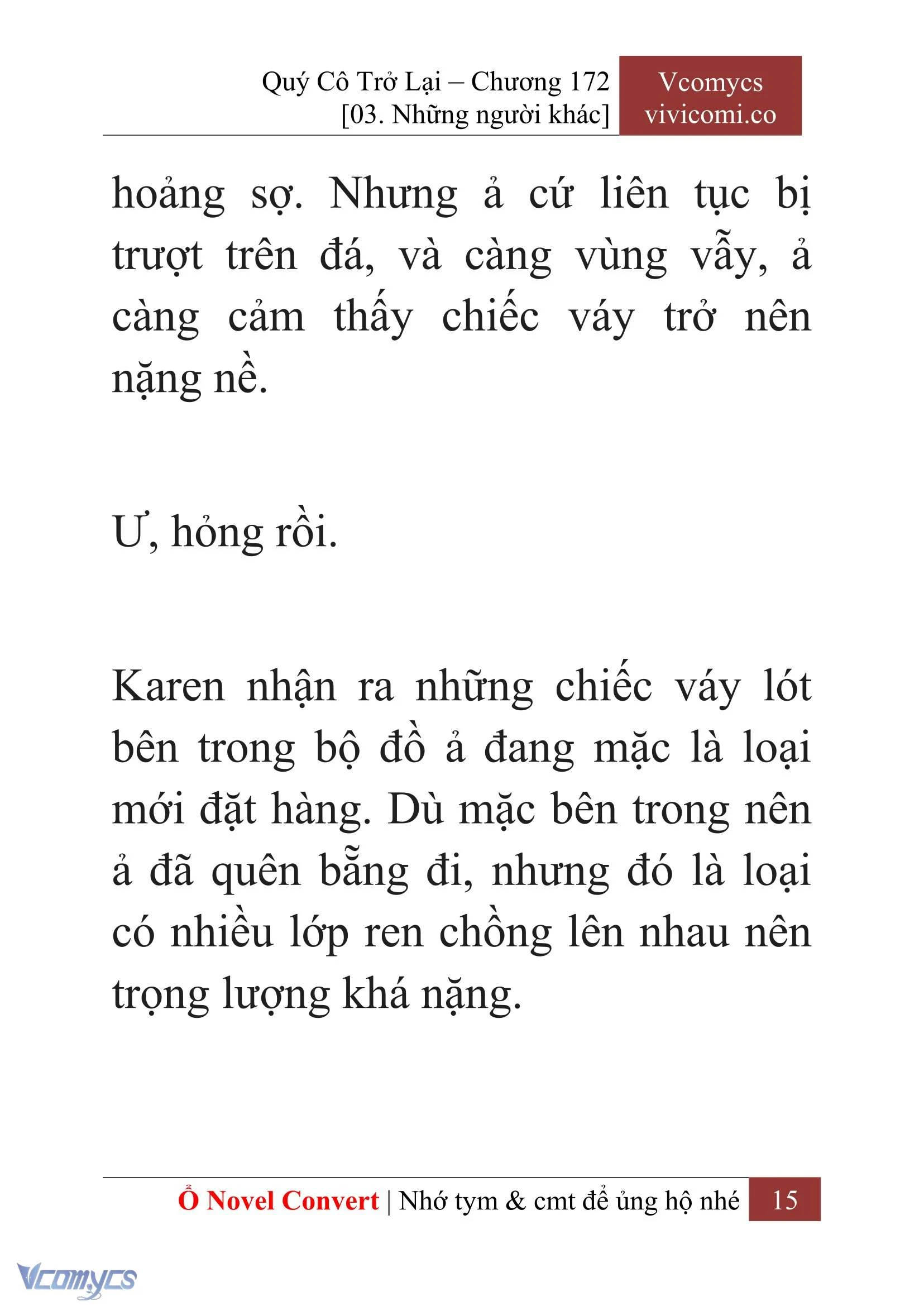 [Novel] Quý Cô Trở Lại Chapter 172 - Trang 18