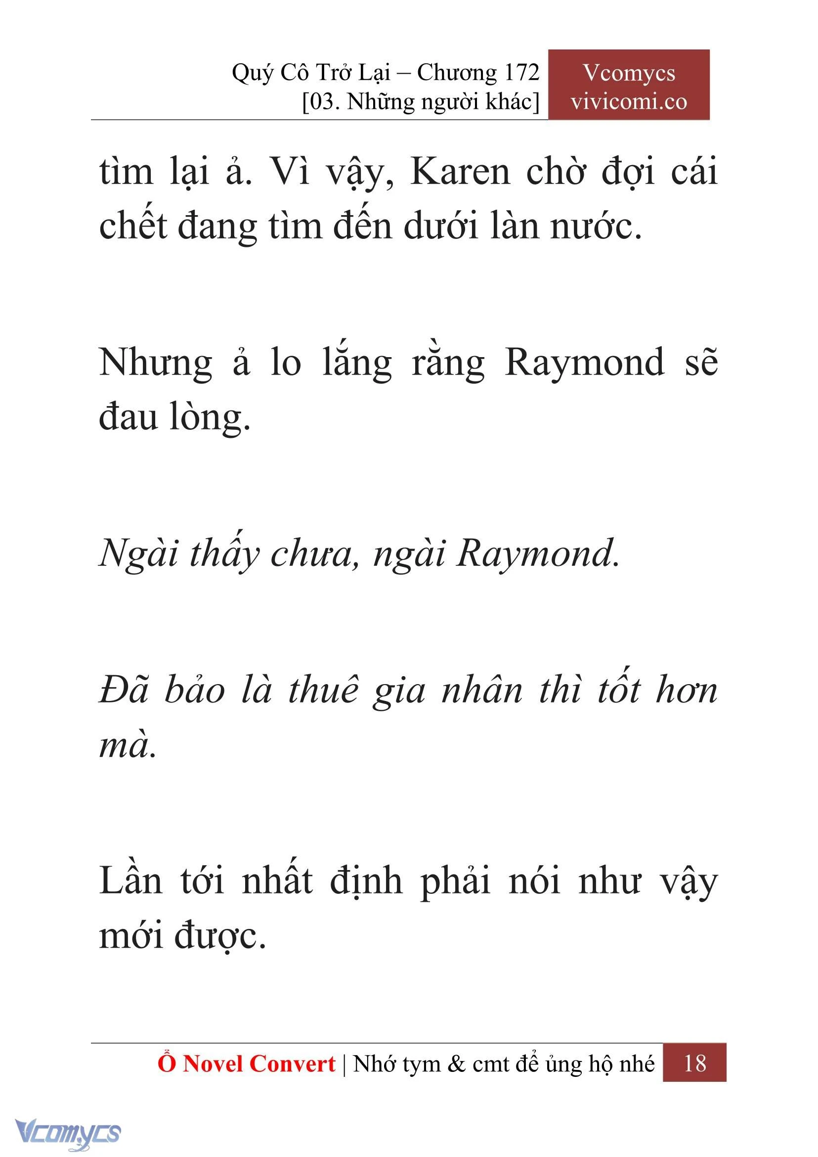 [Novel] Quý Cô Trở Lại Chapter 172 - Trang 21