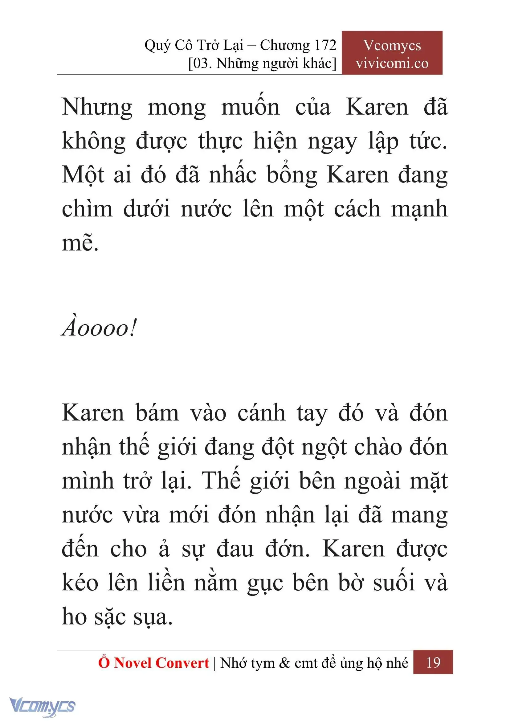 [Novel] Quý Cô Trở Lại Chapter 172 - Trang 22