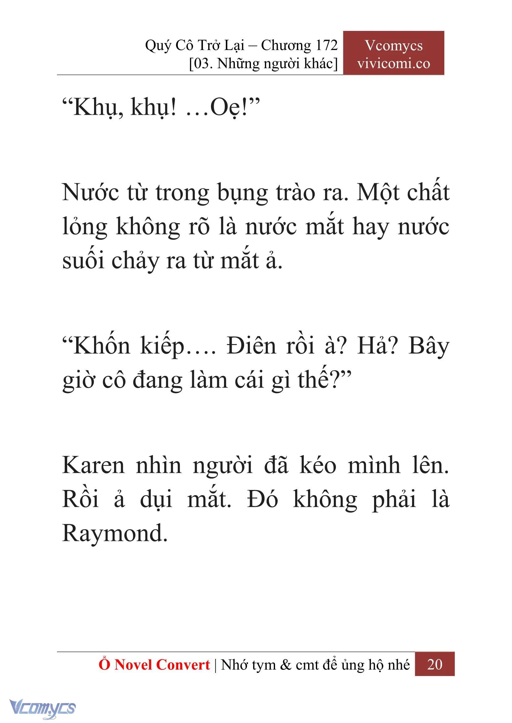 [Novel] Quý Cô Trở Lại Chapter 172 - Trang 23