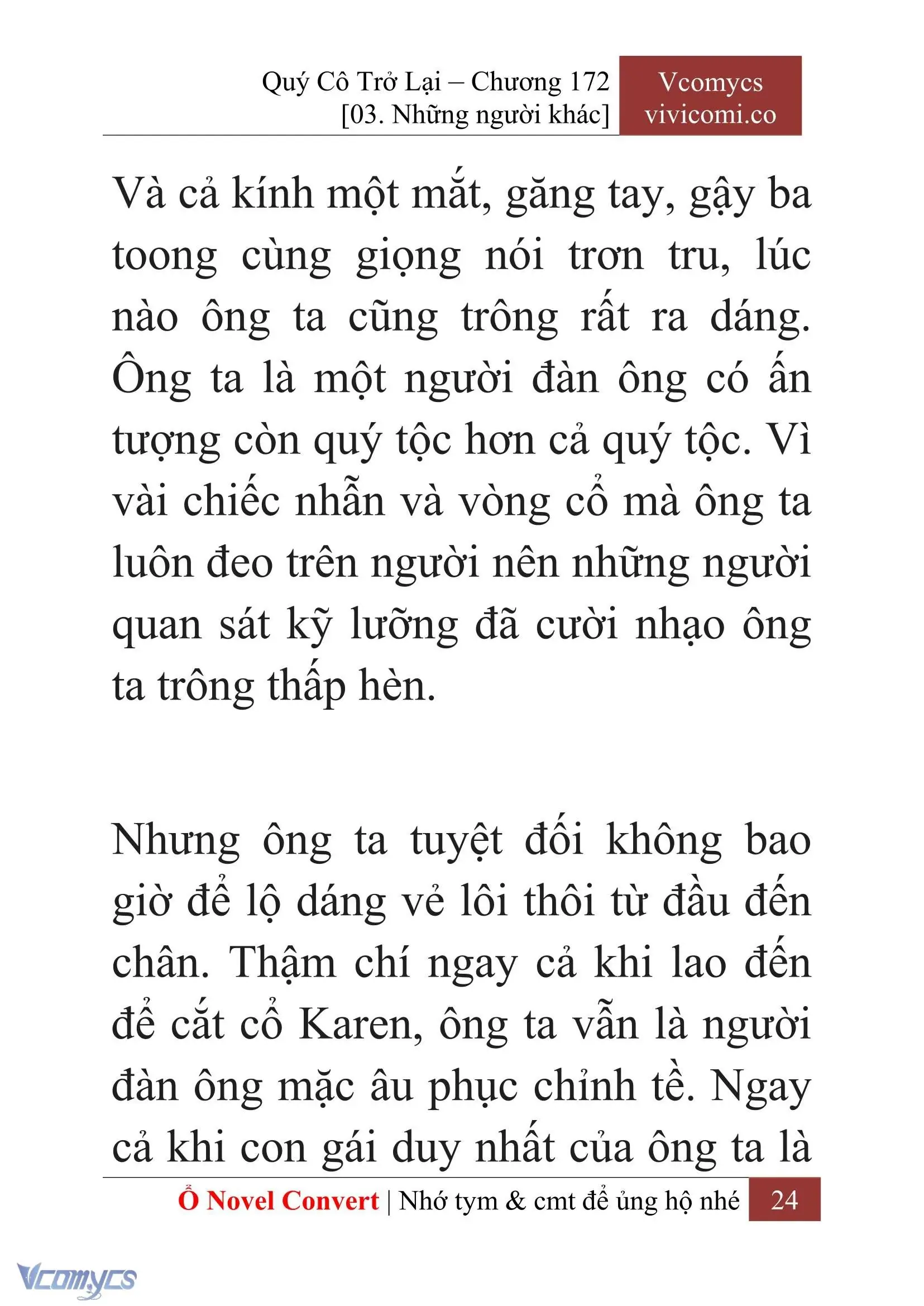 [Novel] Quý Cô Trở Lại Chapter 172 - Trang 27