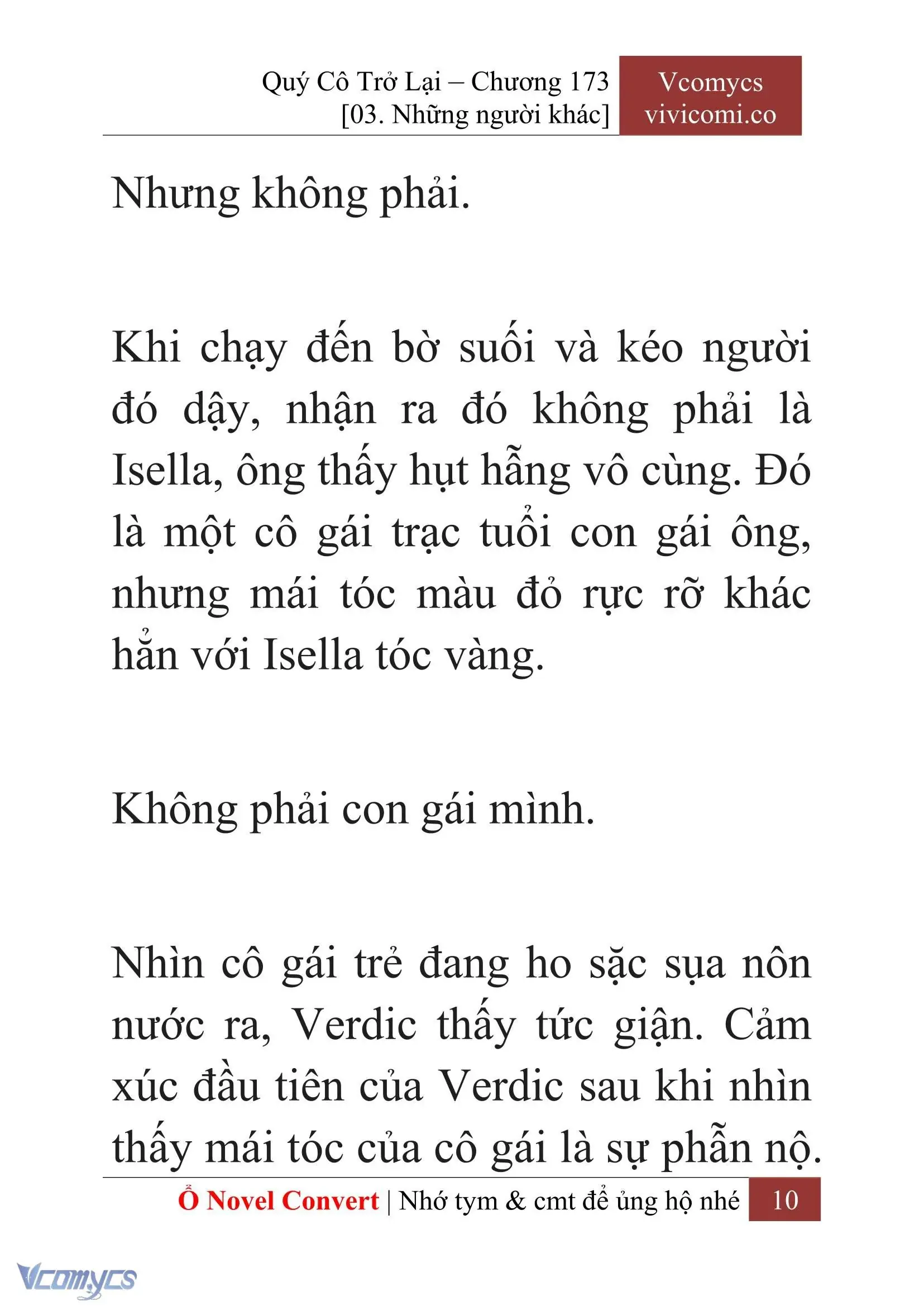 [Novel] Quý Cô Trở Lại Chapter 173 - Trang 13