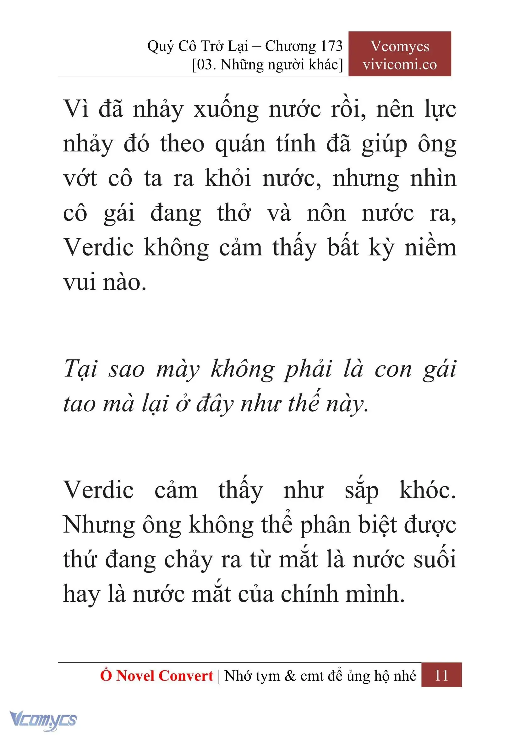[Novel] Quý Cô Trở Lại Chapter 173 - Trang 14
